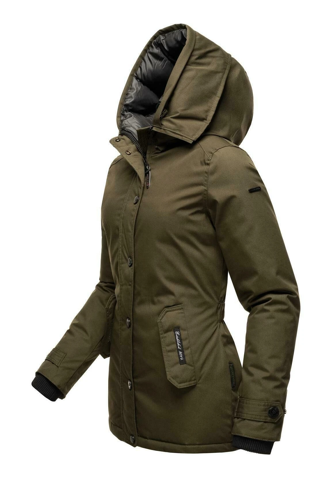 Laura - Winterjas - Olive