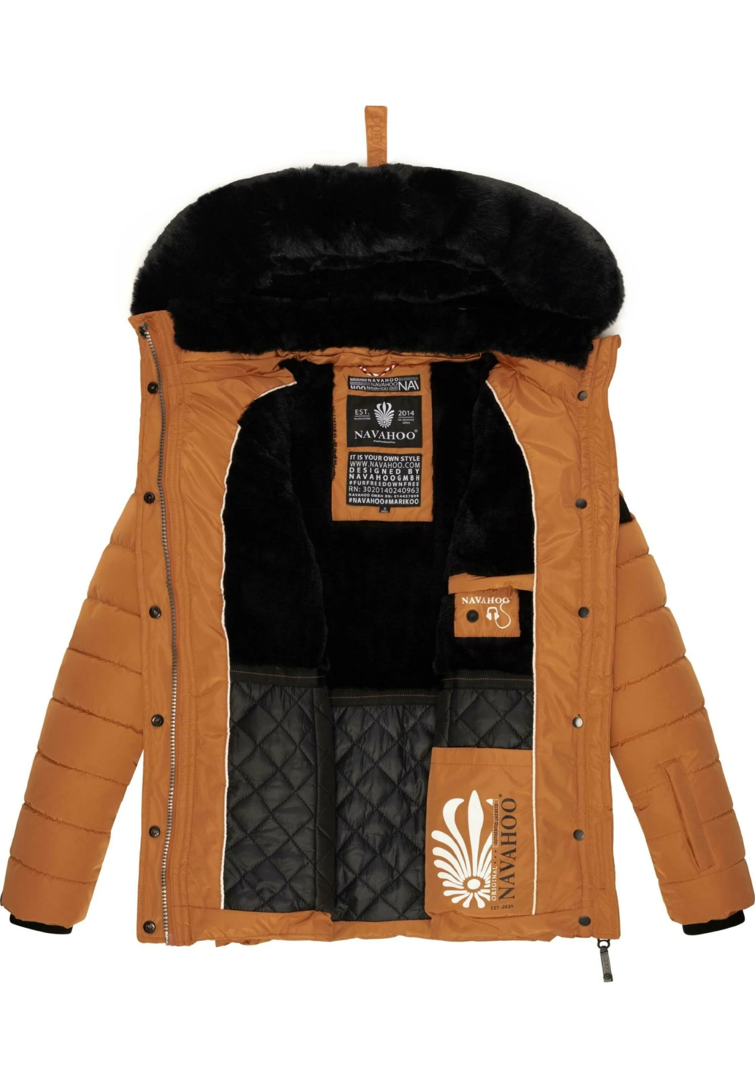 Milianaa - Winterjas - Rusty Cinnamon