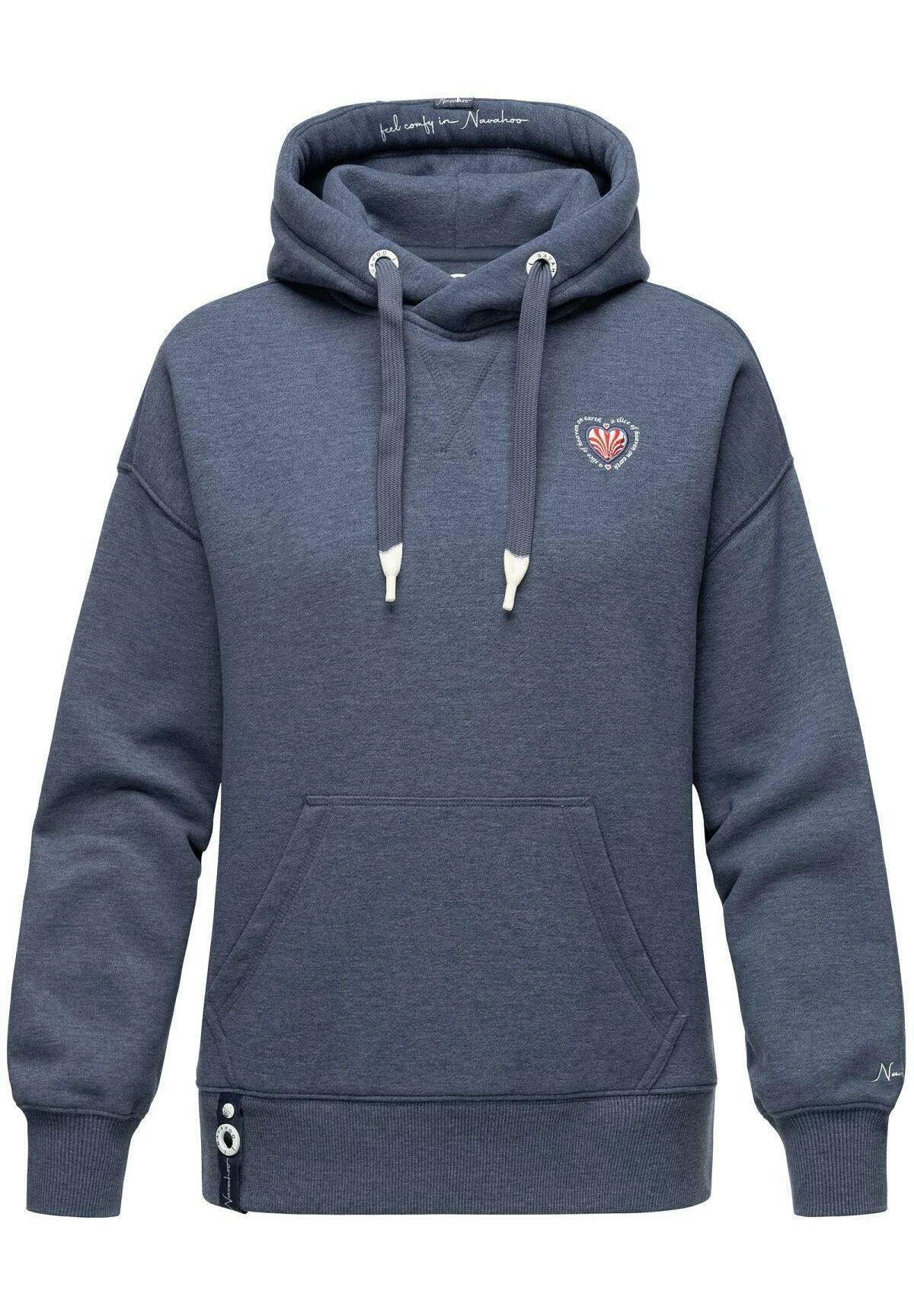 Hoodie - Dusty Blue Melange