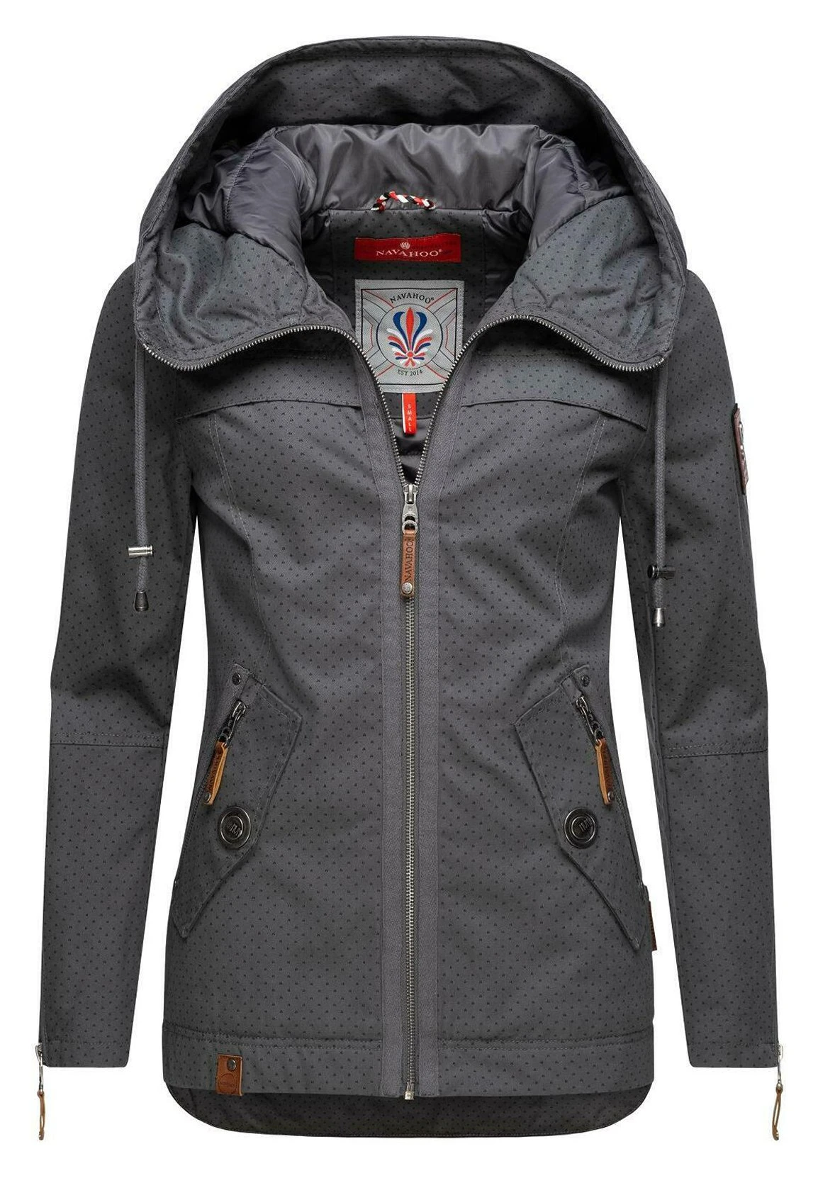 Wekoo - Parka - Antracite Dots