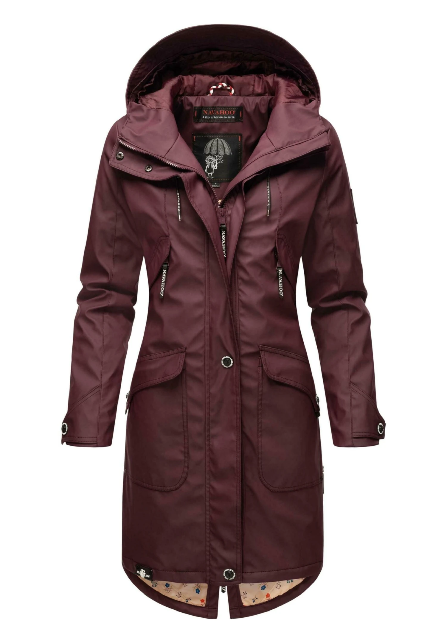 Parka - Dark Red Melange