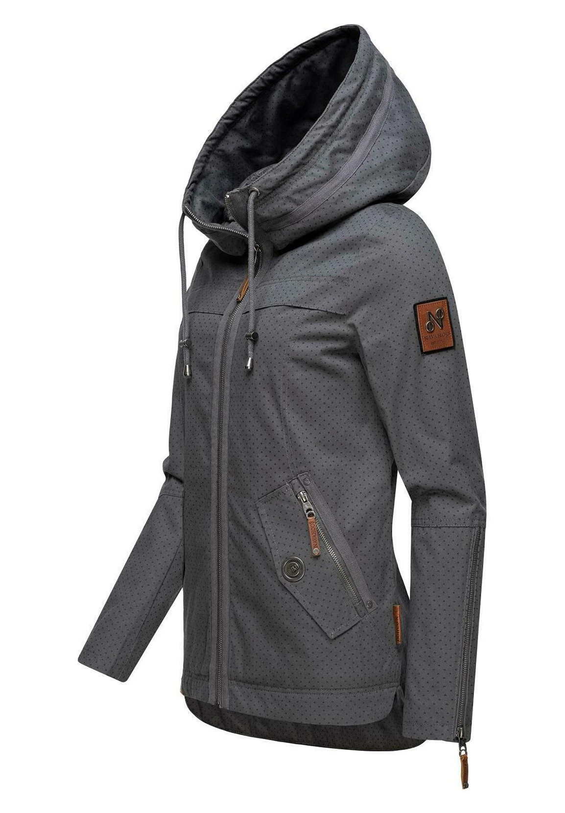 Wekoo - Parka - Antracite Dots