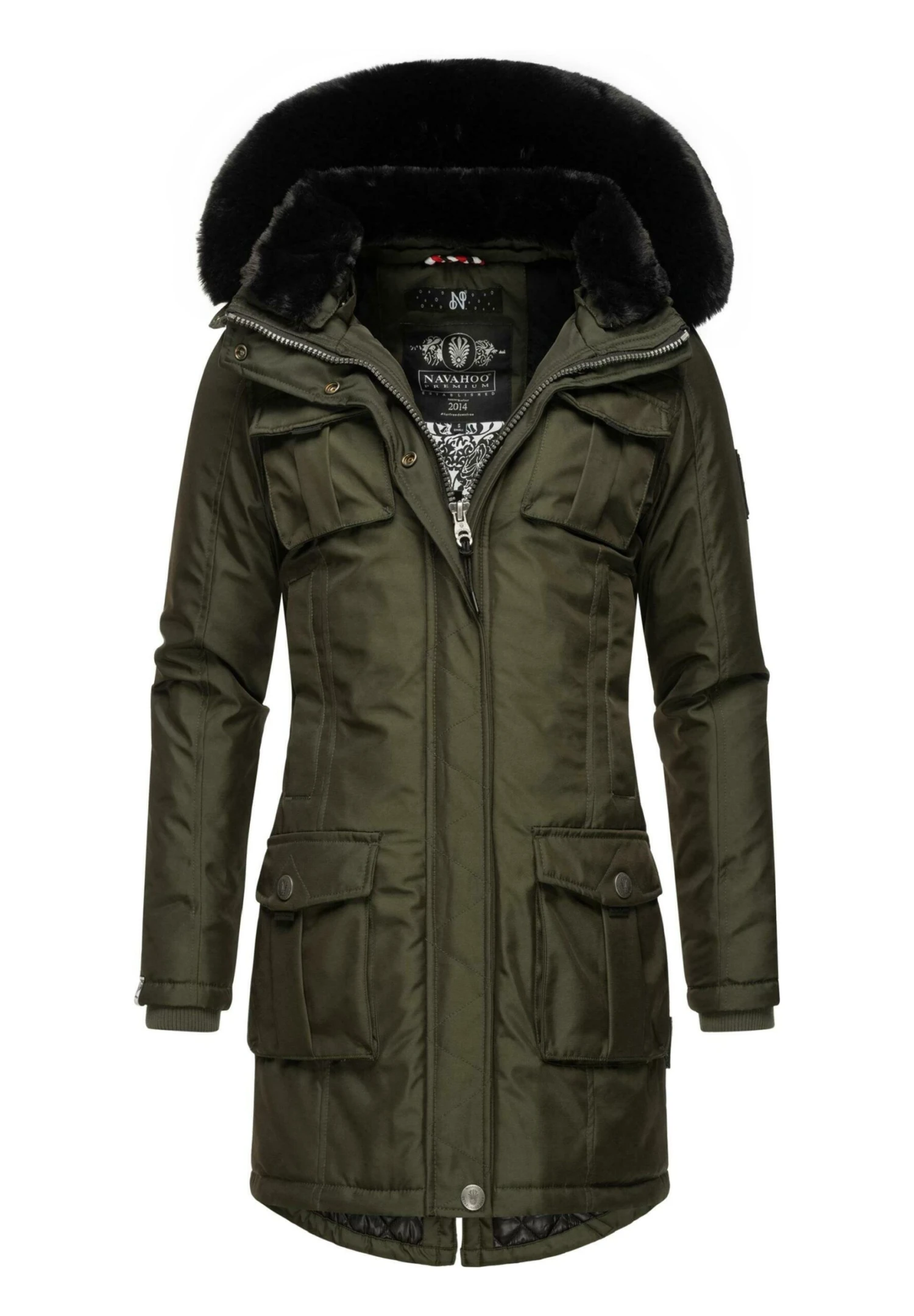 Tiniis - Winterjas - Dark Olive