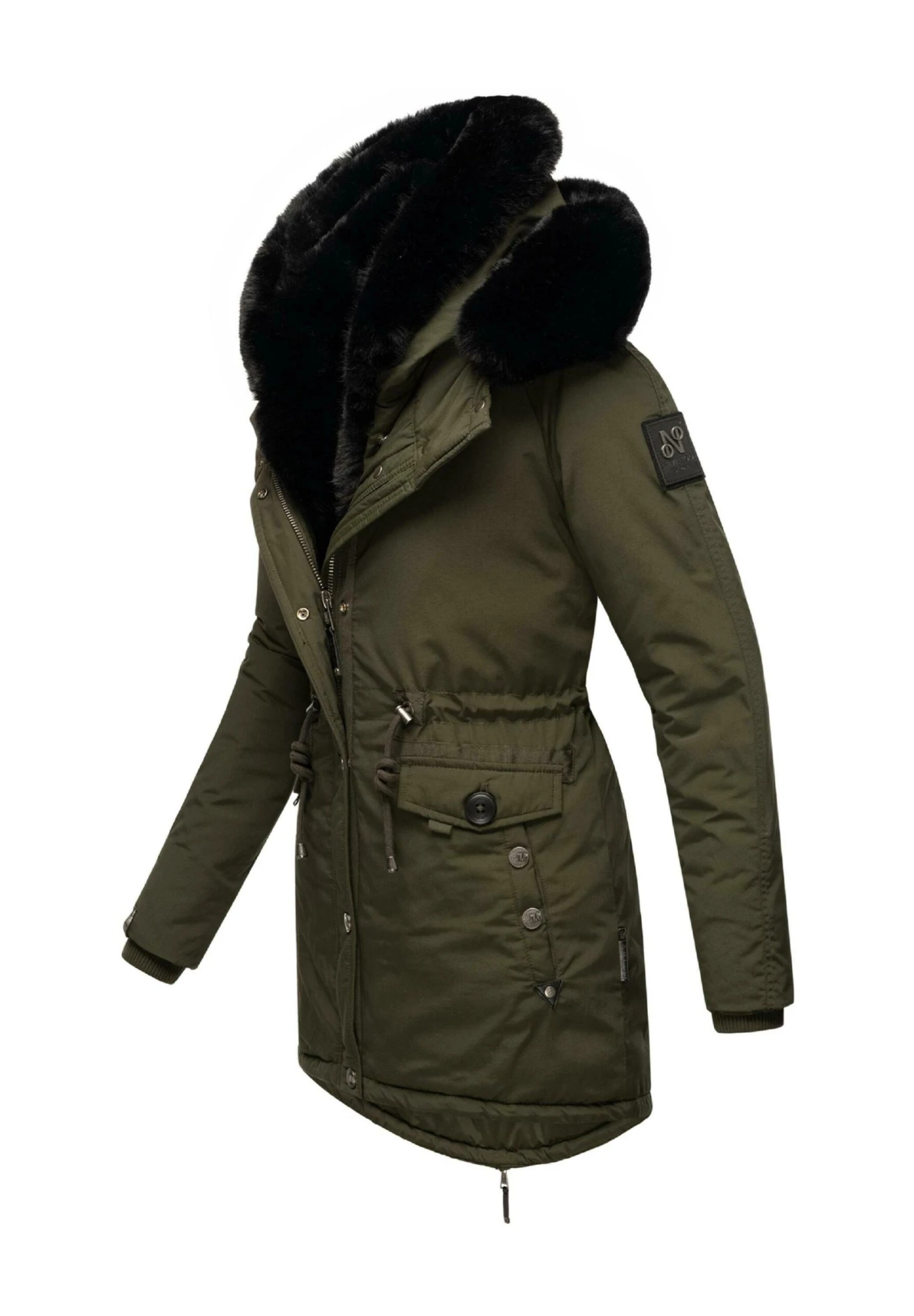 Sweety Deluxe - Winterjas - Dark Olive