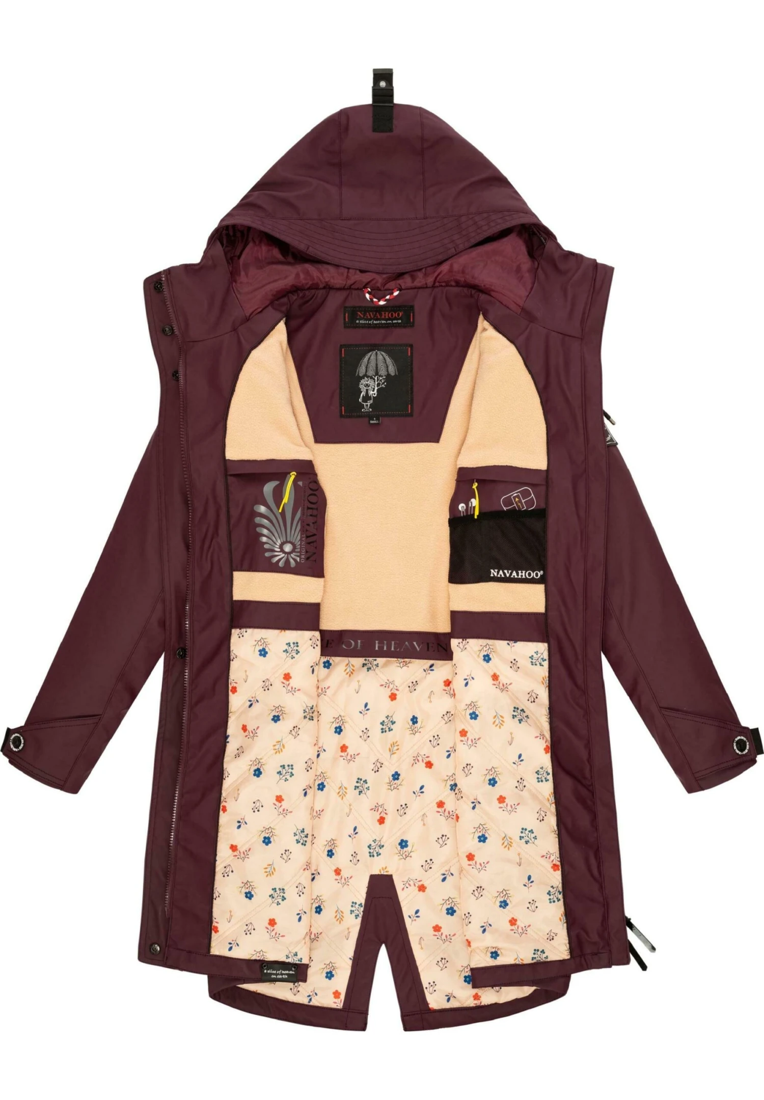 Parka - Dark Red Melange