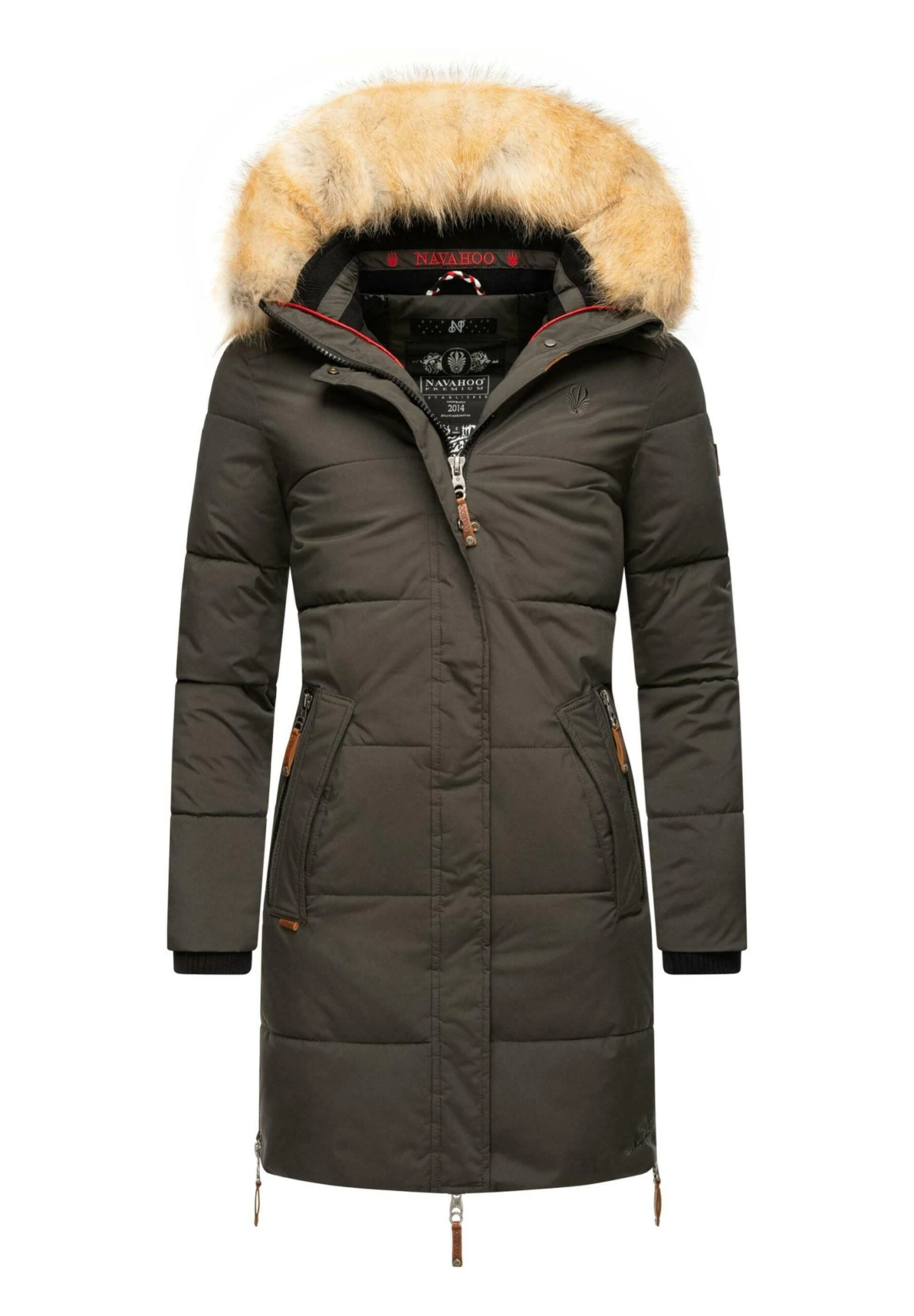 Halina - Winterjas - Dark Grey