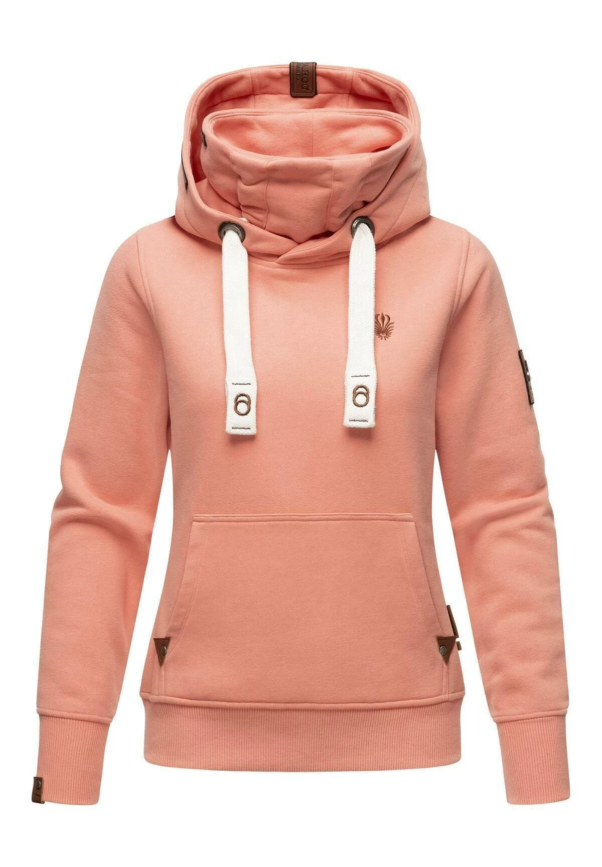 Raniaa - Hoodie - Apricot