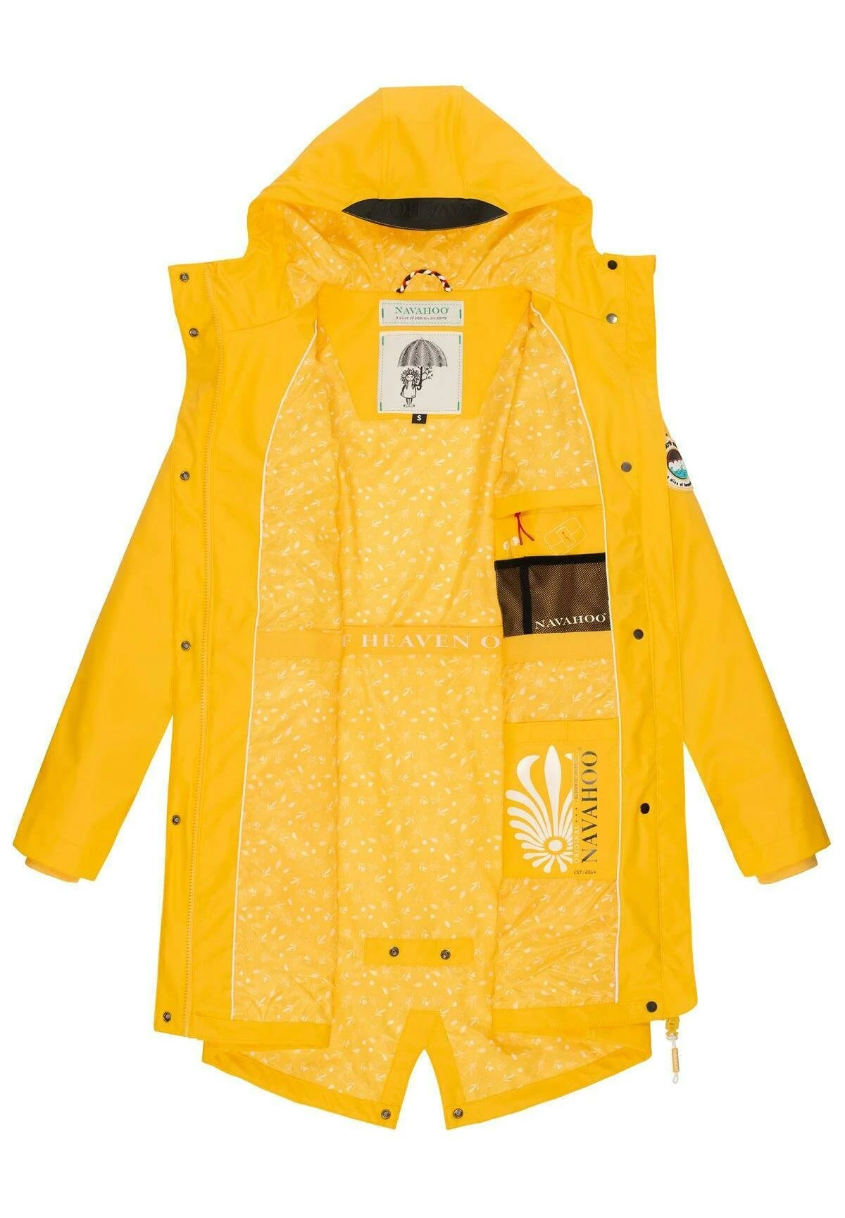 Tropical Storm Oo - Parka - Dark Yellow