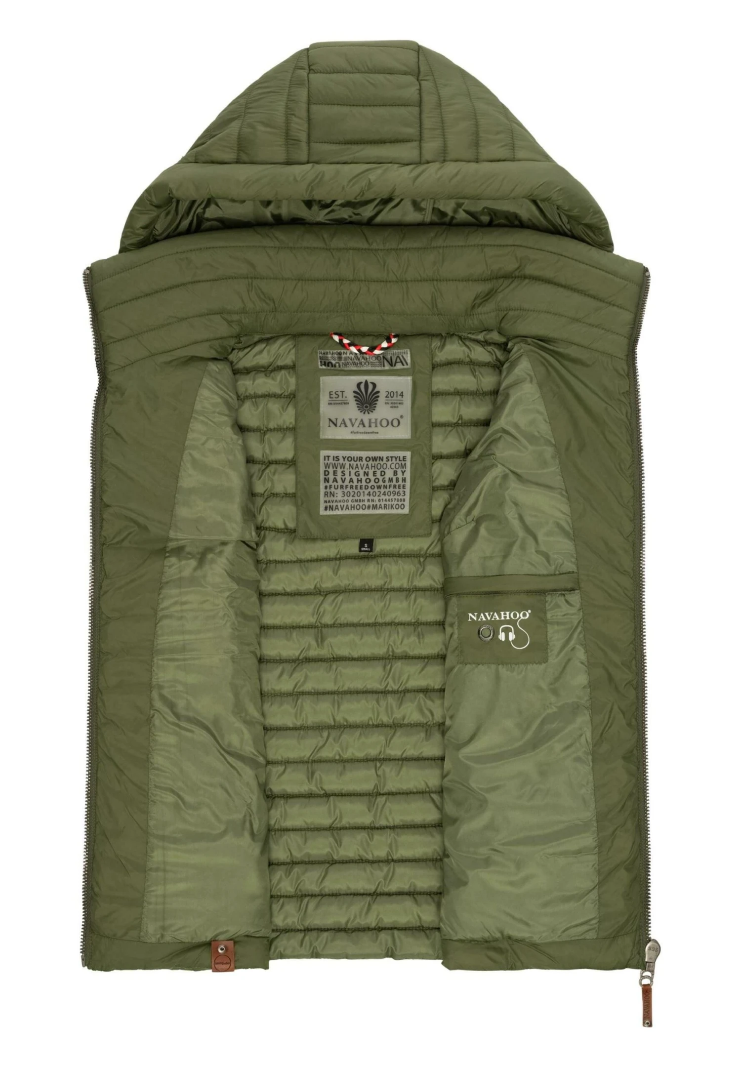 Shadaa - Bodywarmer - Dusty Olive