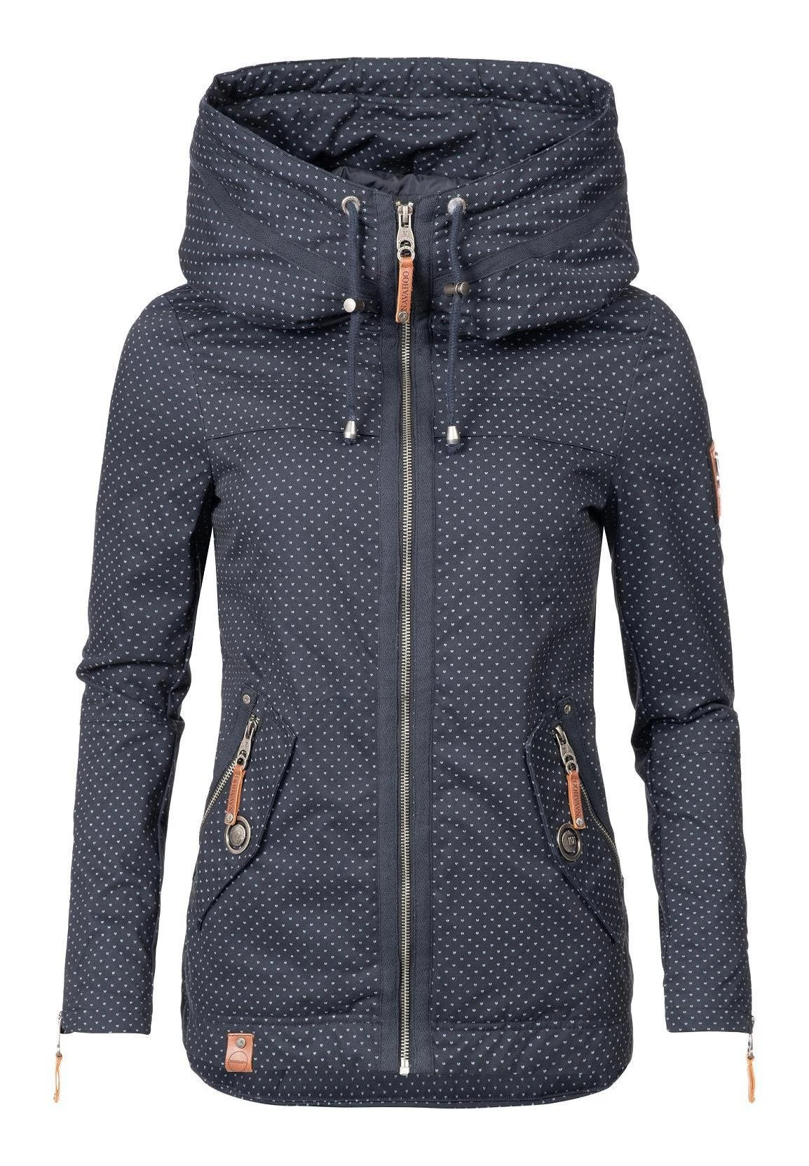 Wekoo - Parka - Blau Dots