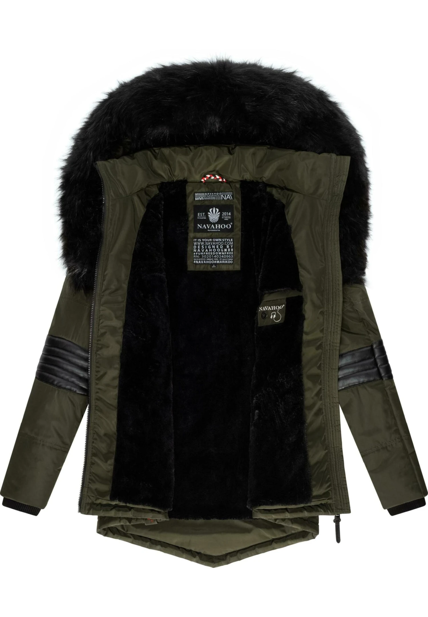 Nirvana - Winterjas - Olive