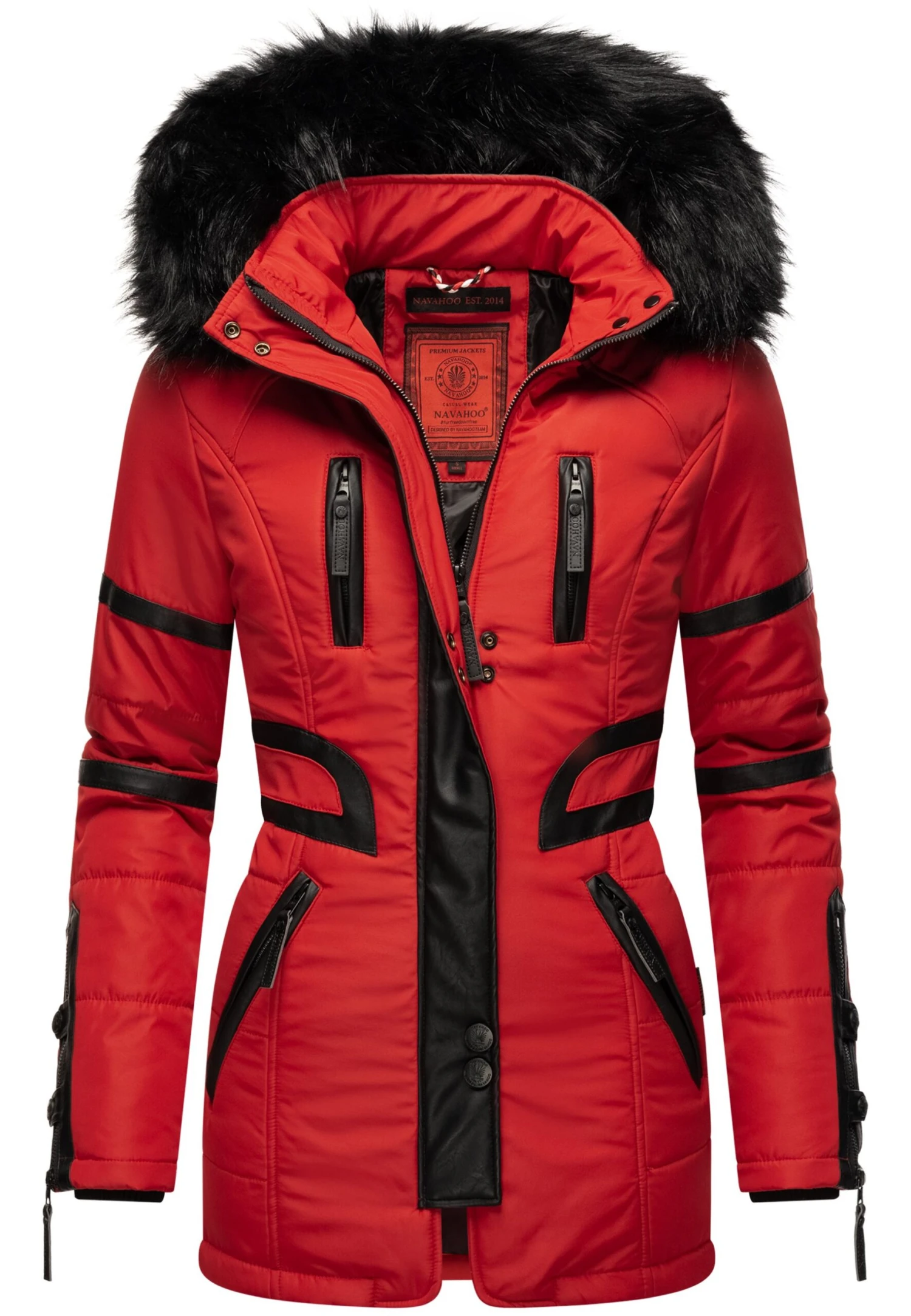 Moon - Winterjas - Rot