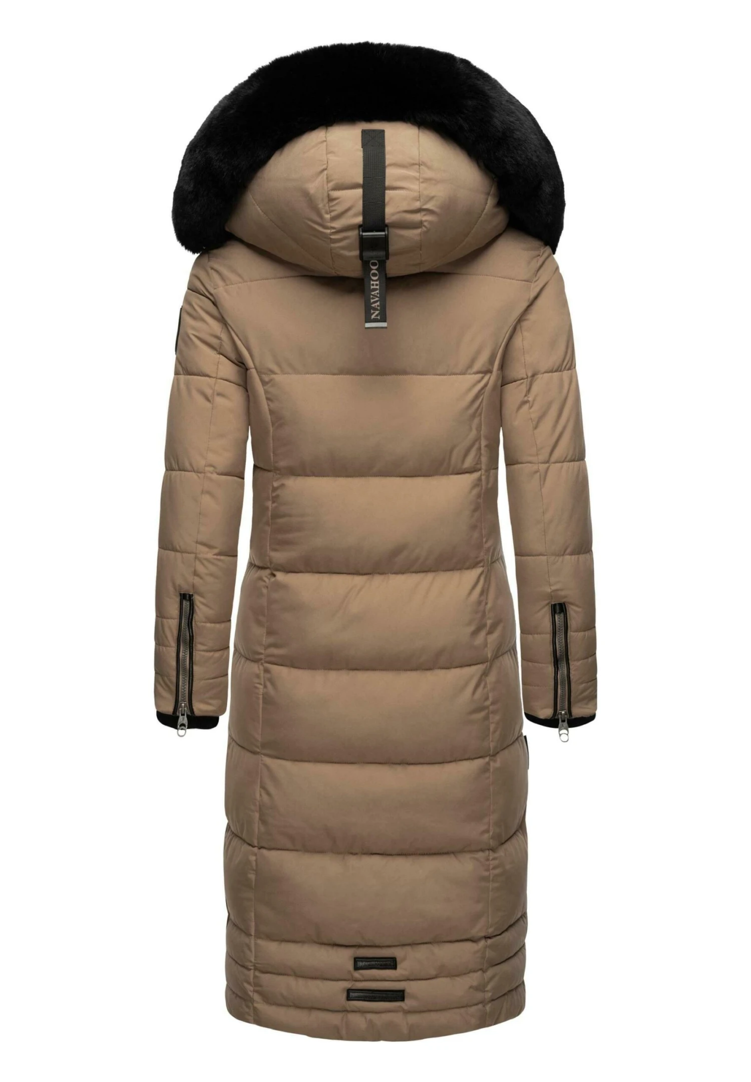 Fahmiyaa - Winterjas - Taupe Grey