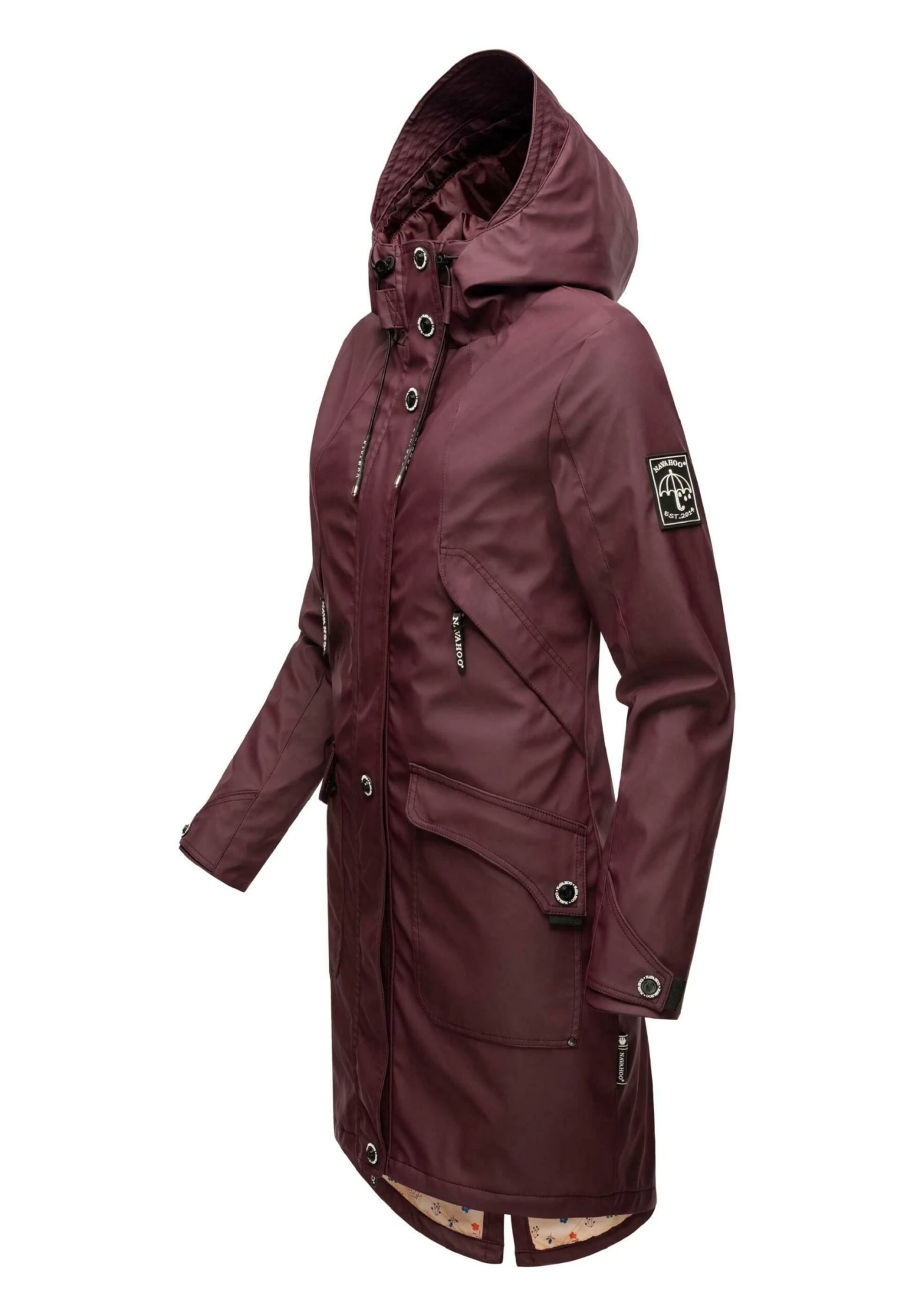 Parka - Dark Red Melange