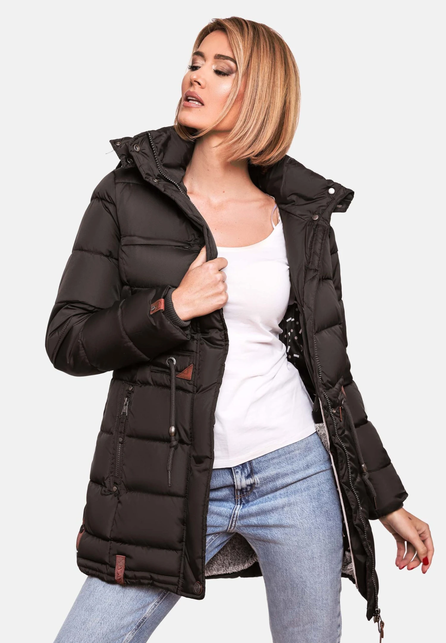 Daliee - Winterjas - Dark Blue