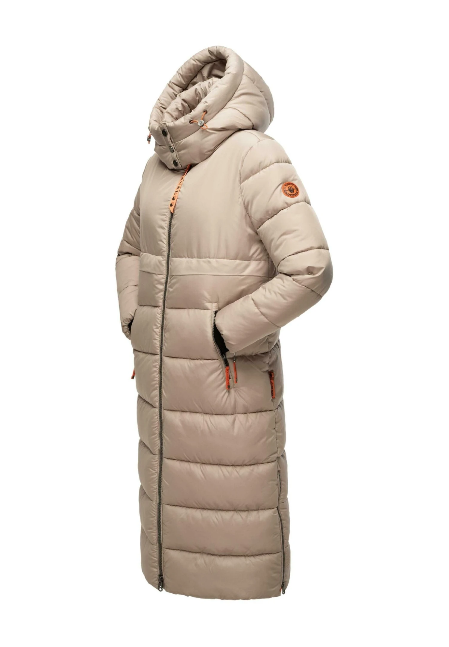 Kristallblume - Winterjas - Taupe