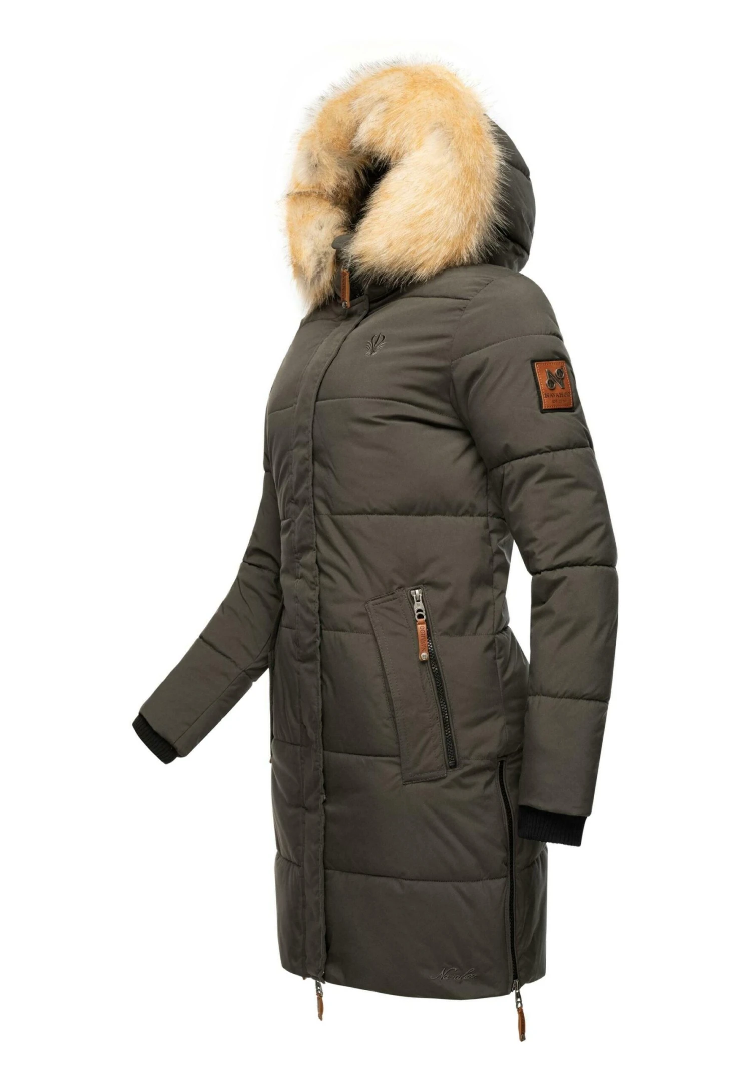 Halina - Winterjas - Dark Grey