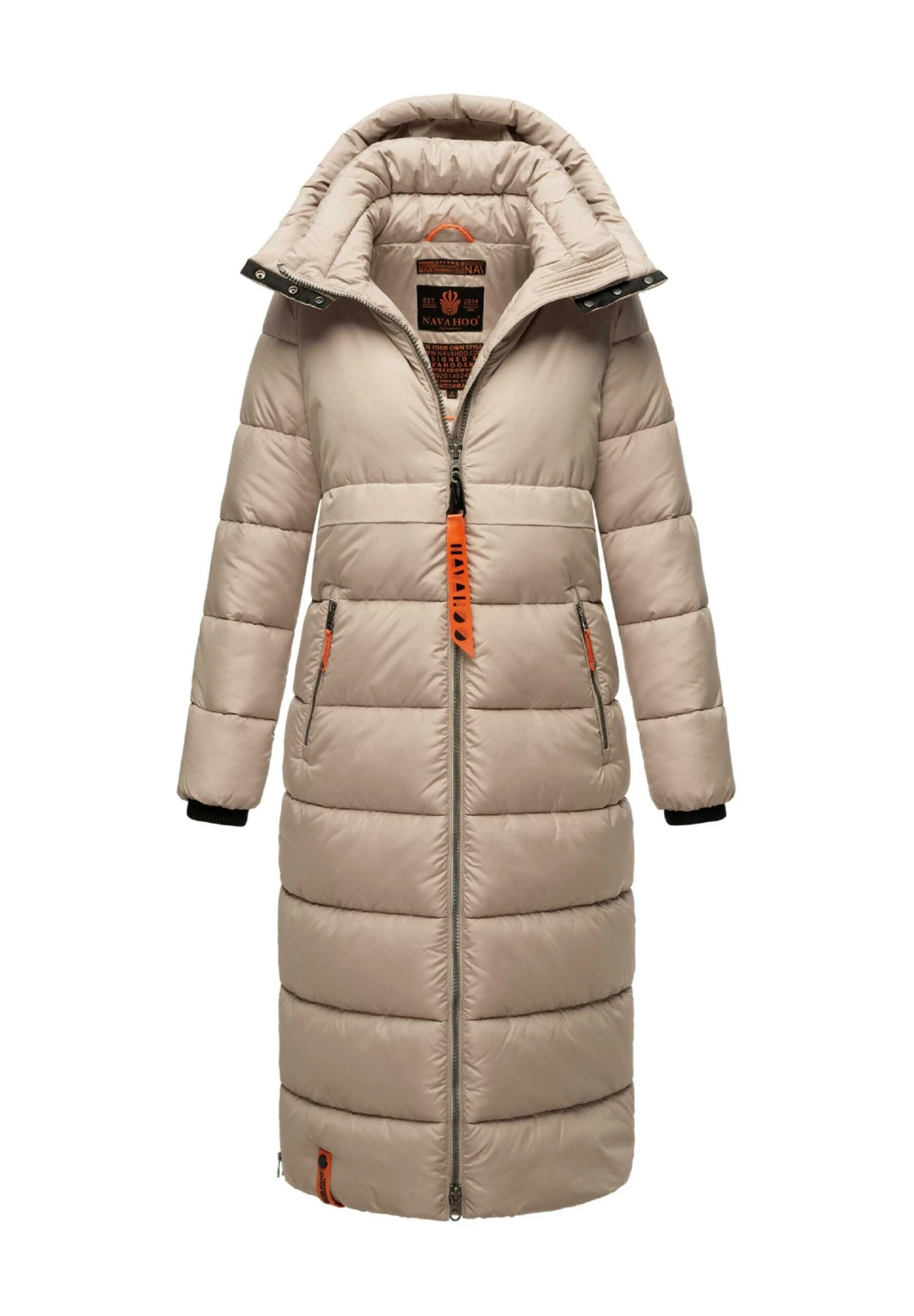 Kristallblume - Winterjas - Taupe