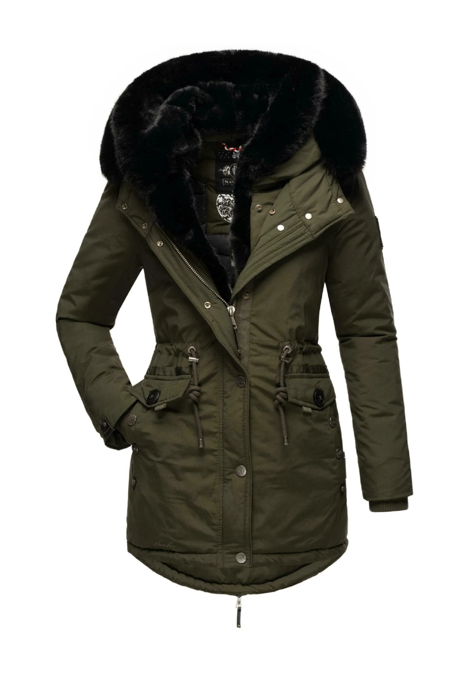 Sweety Deluxe - Winterjas - Dark Olive