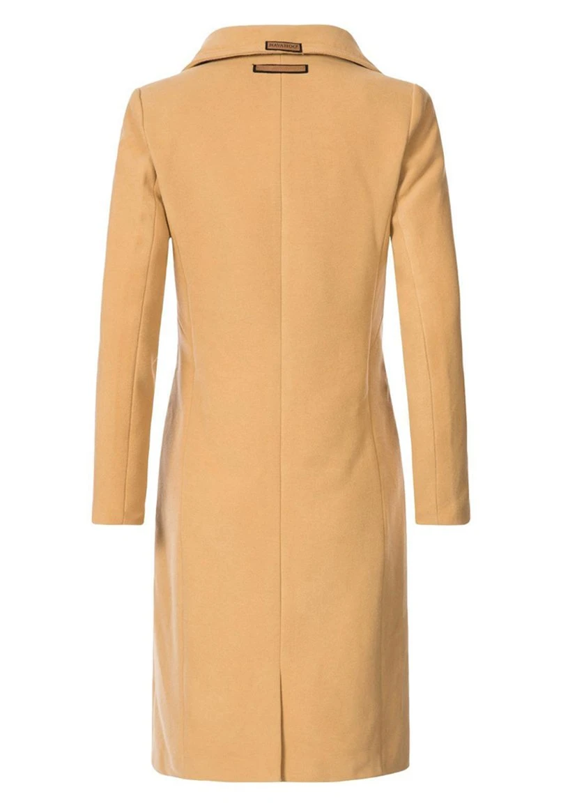 Wooly - Halflange Jas - Camel