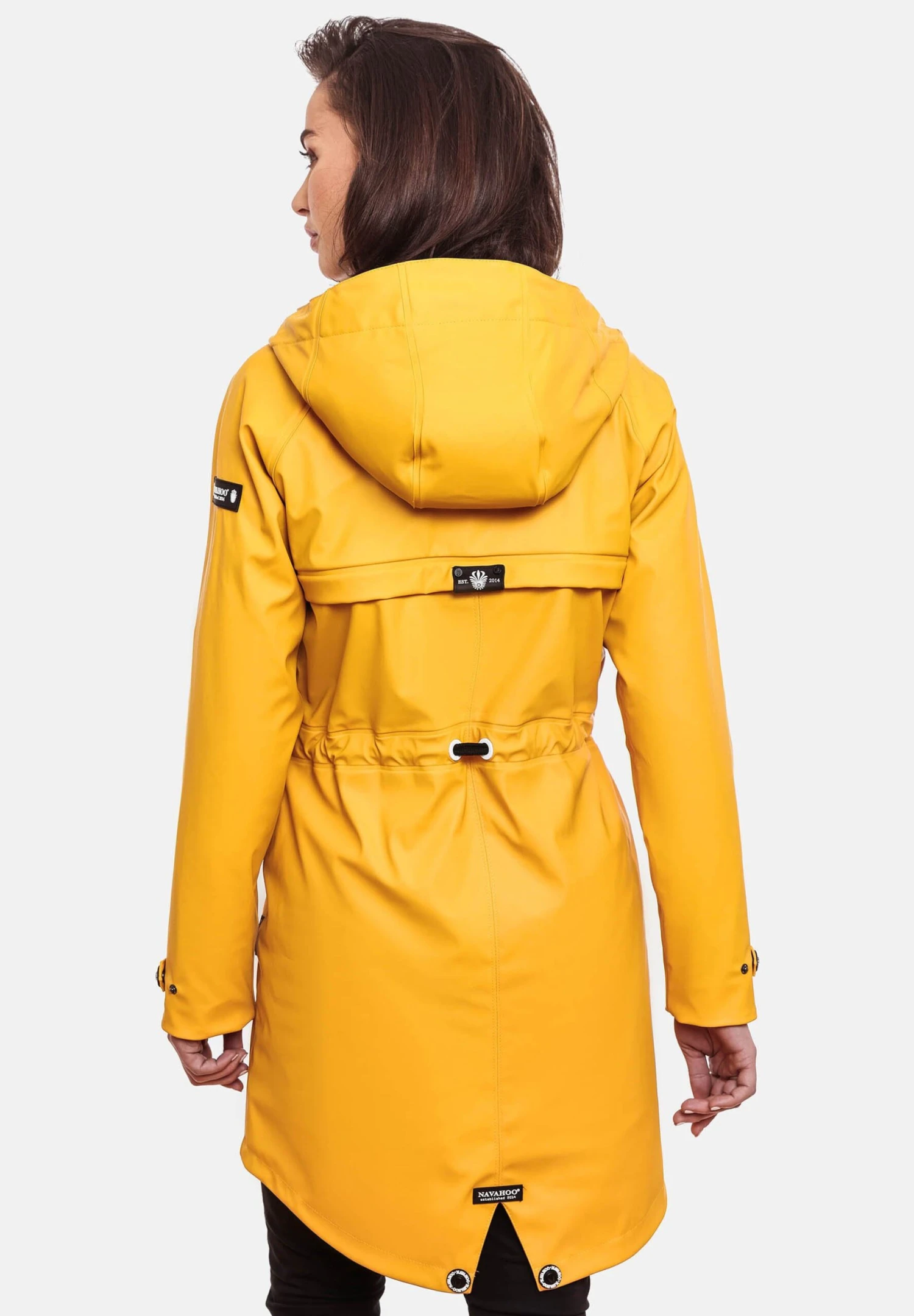 Rainy Flower - Parka - Amber Yellow