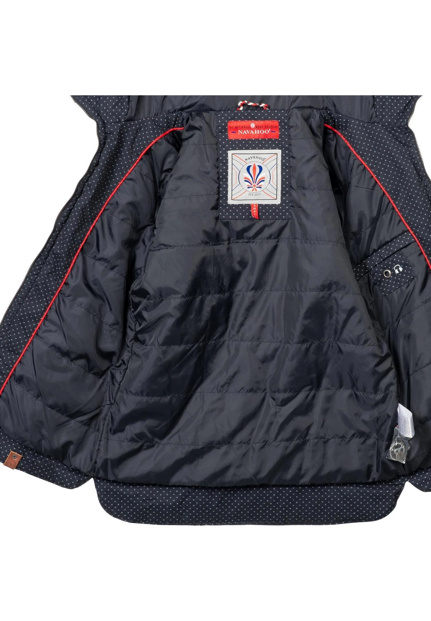 Wekoo - Parka - Blau Dots