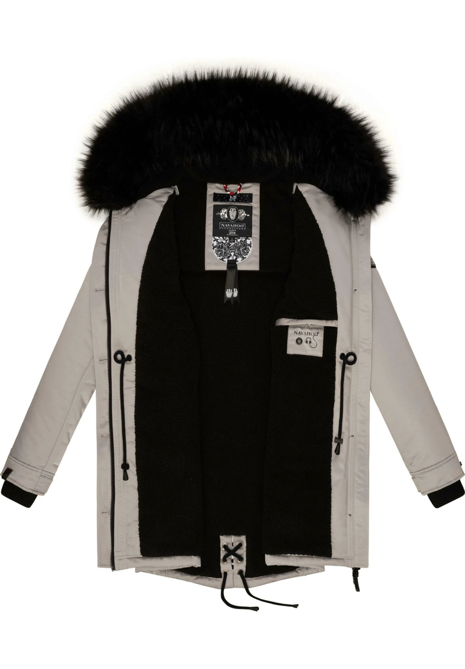 Luluna - Winterjas - Zinc Grey