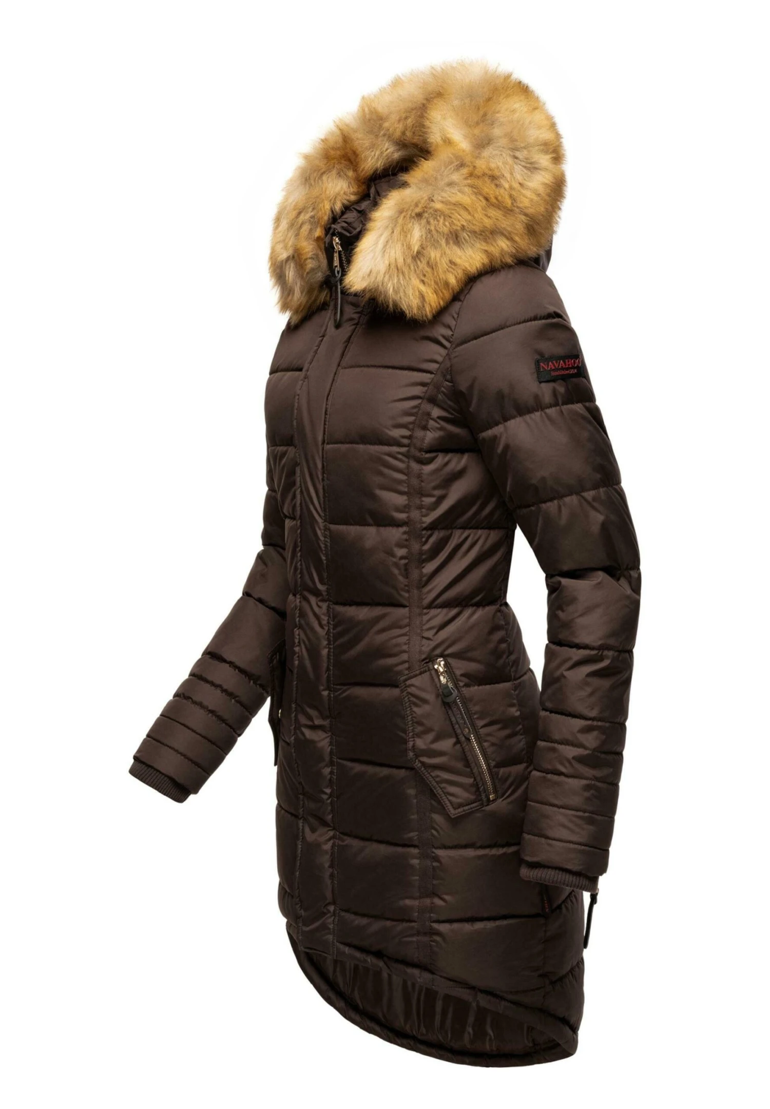 Papaya - Winterjas - Dark Choco