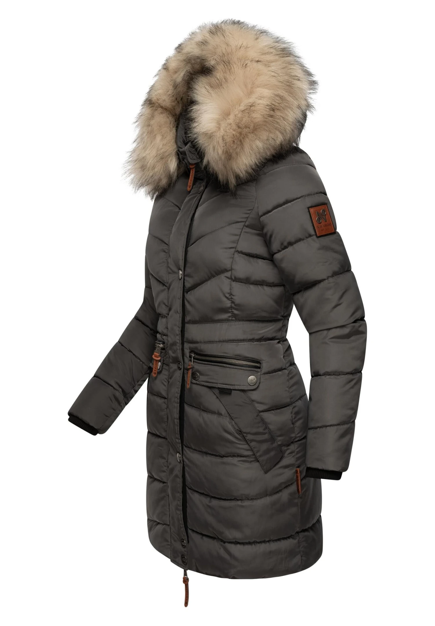 Paula - Winterjas - Dark Grey