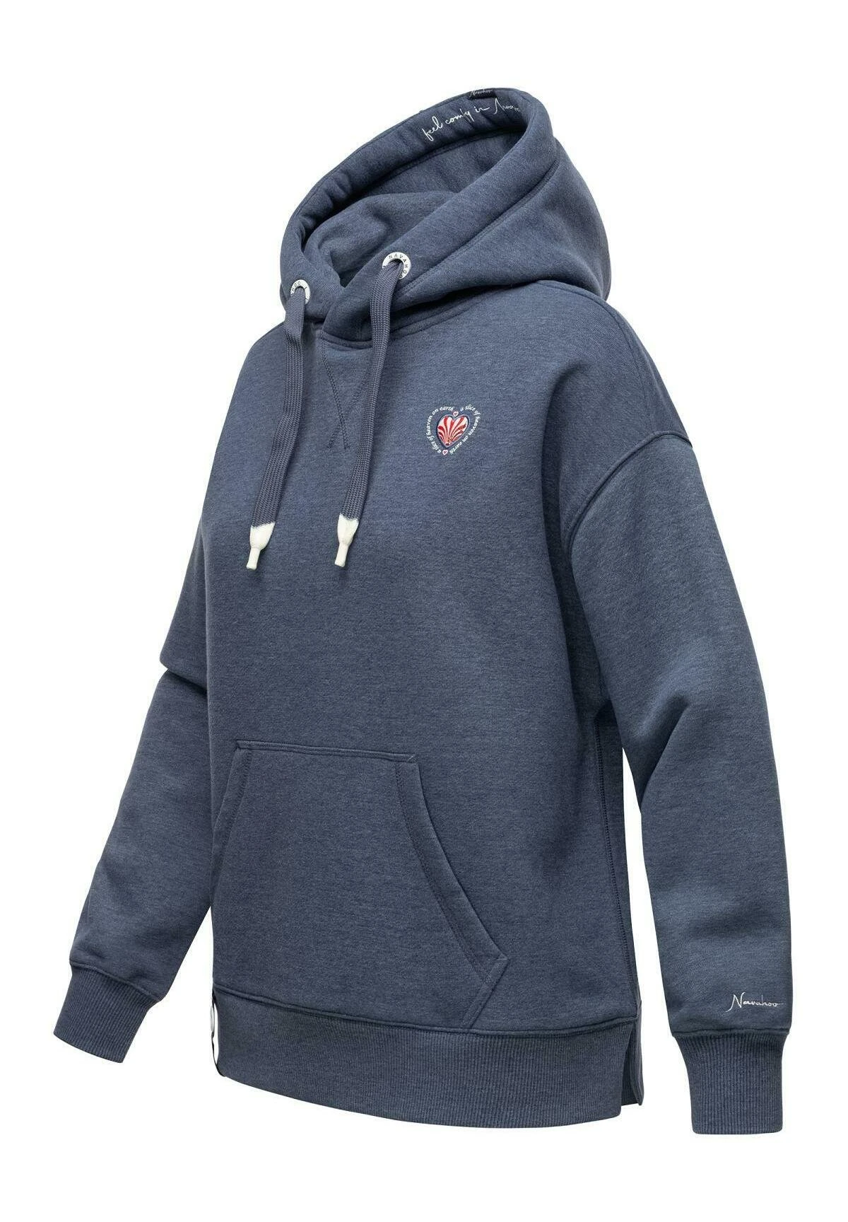 Hoodie - Dusty Blue Melange
