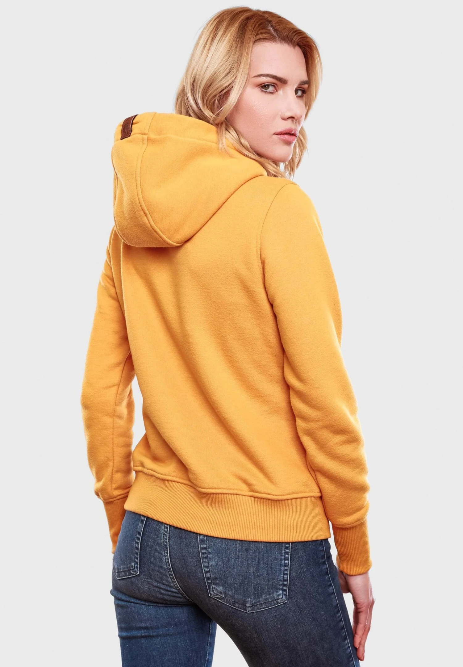 Damlaa - Hoodie - Mid Yellow