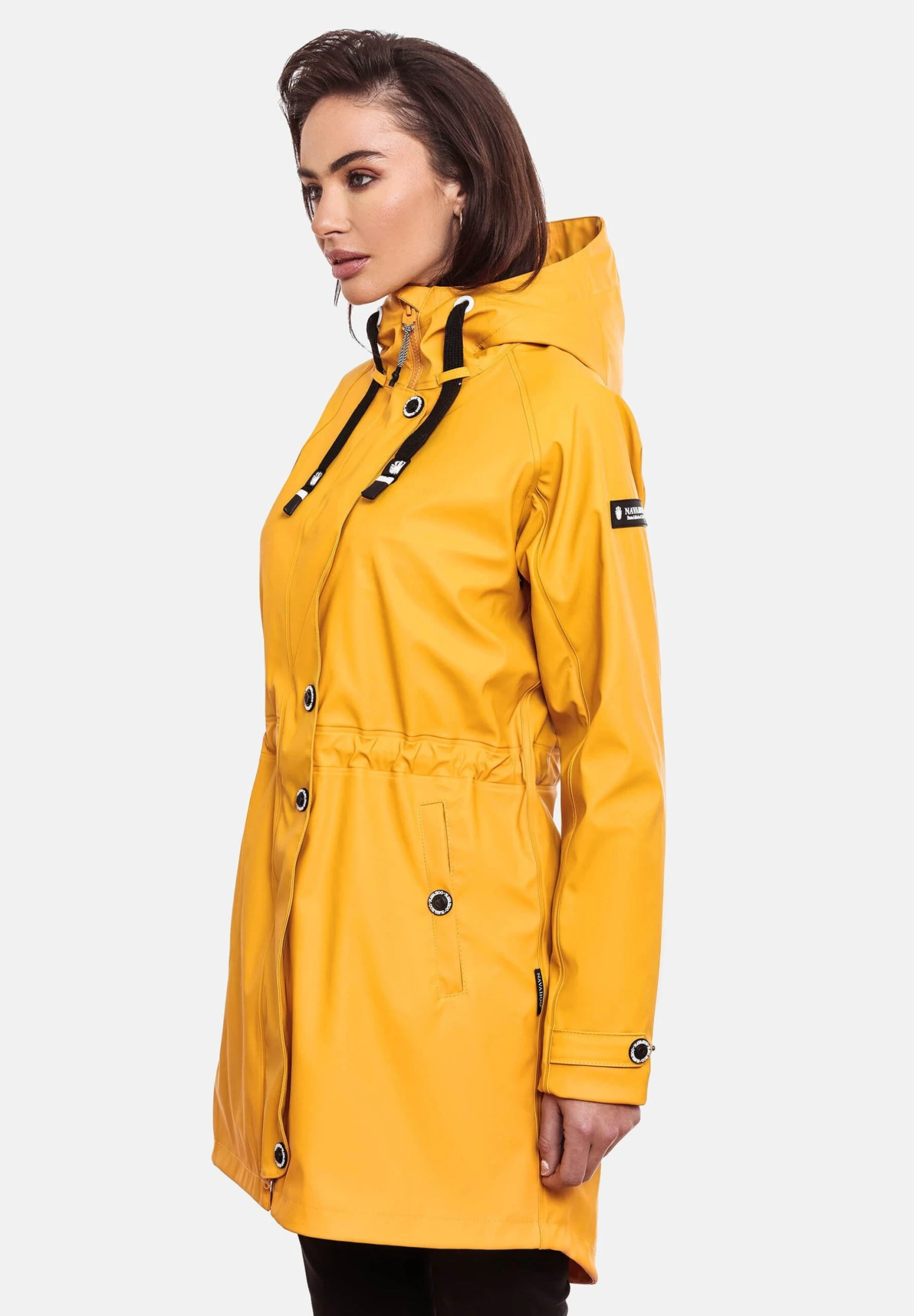 Rainy Flower - Parka - Amber Yellow