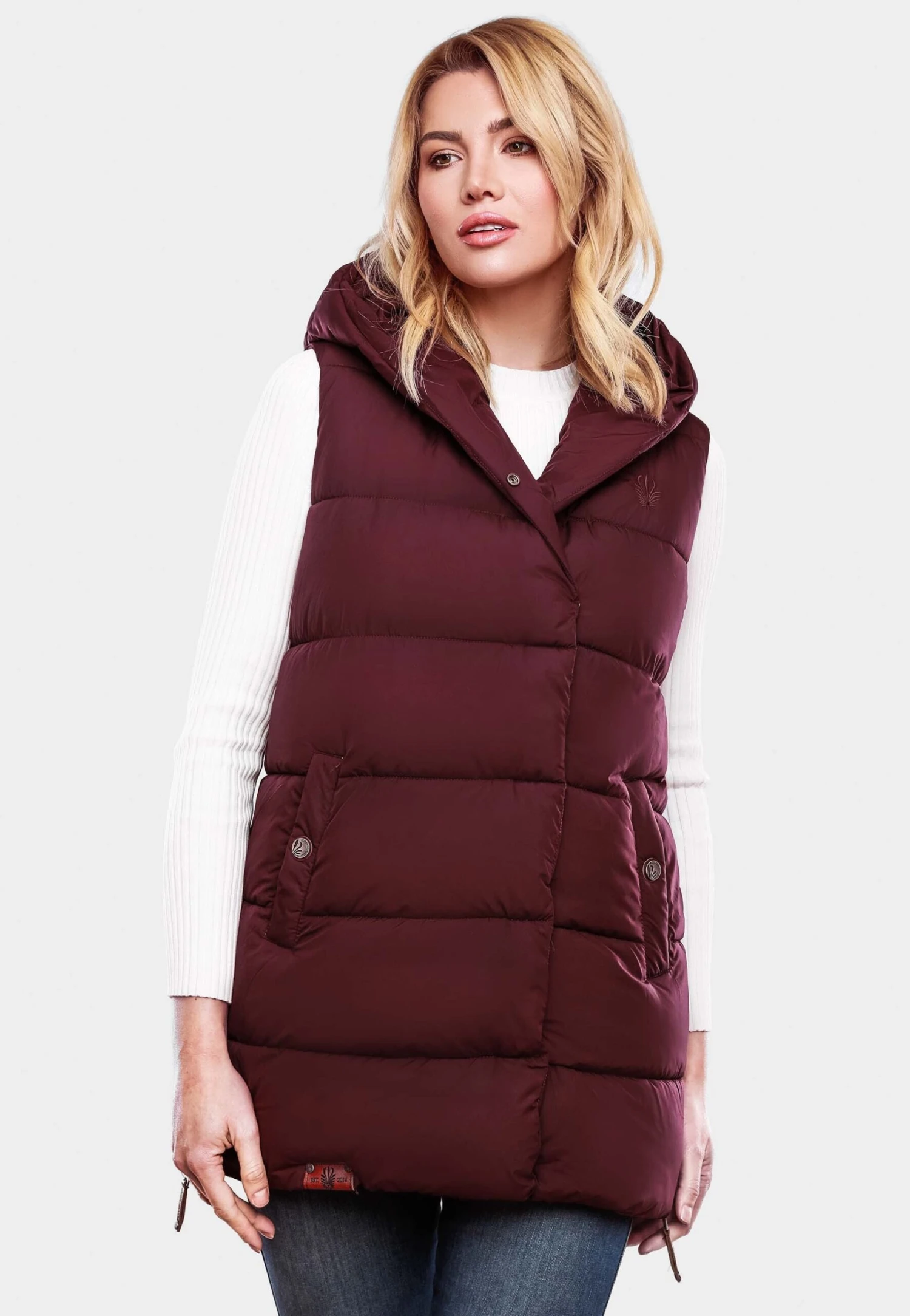 Madilynaa - Bodywarmer - Wine