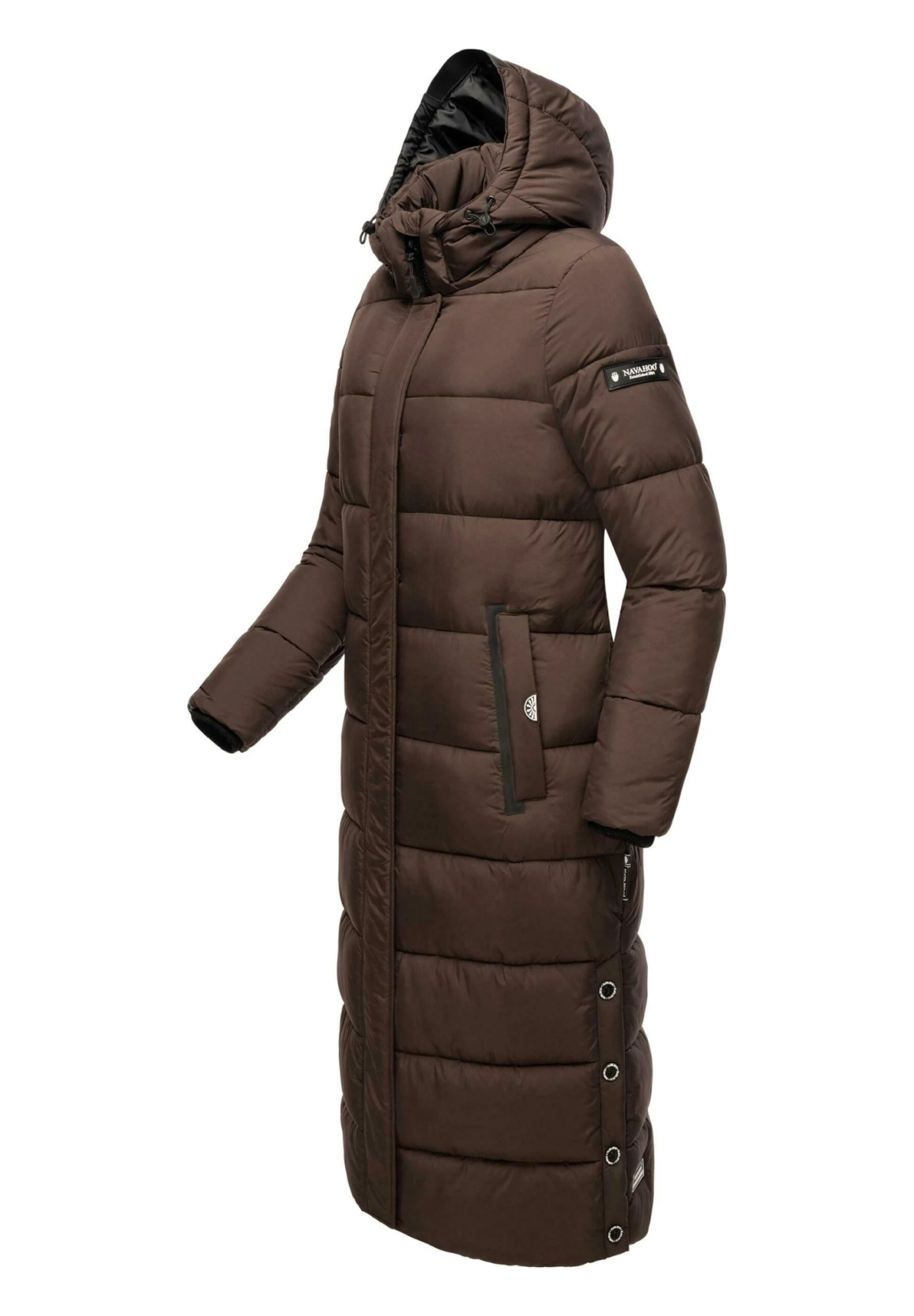 Isalie - Winterjas - Dark Choco