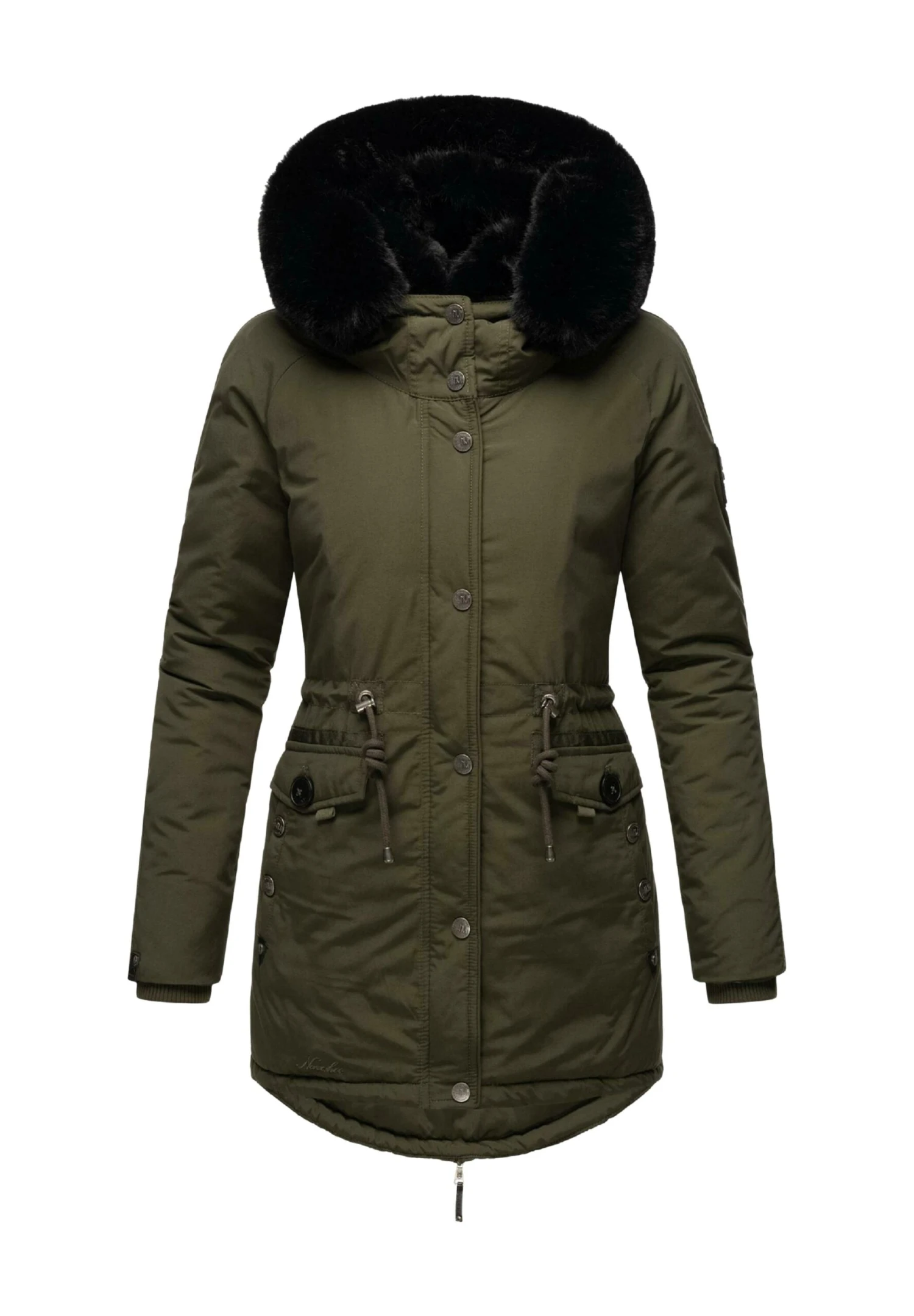 Sweety Deluxe - Winterjas - Dark Olive