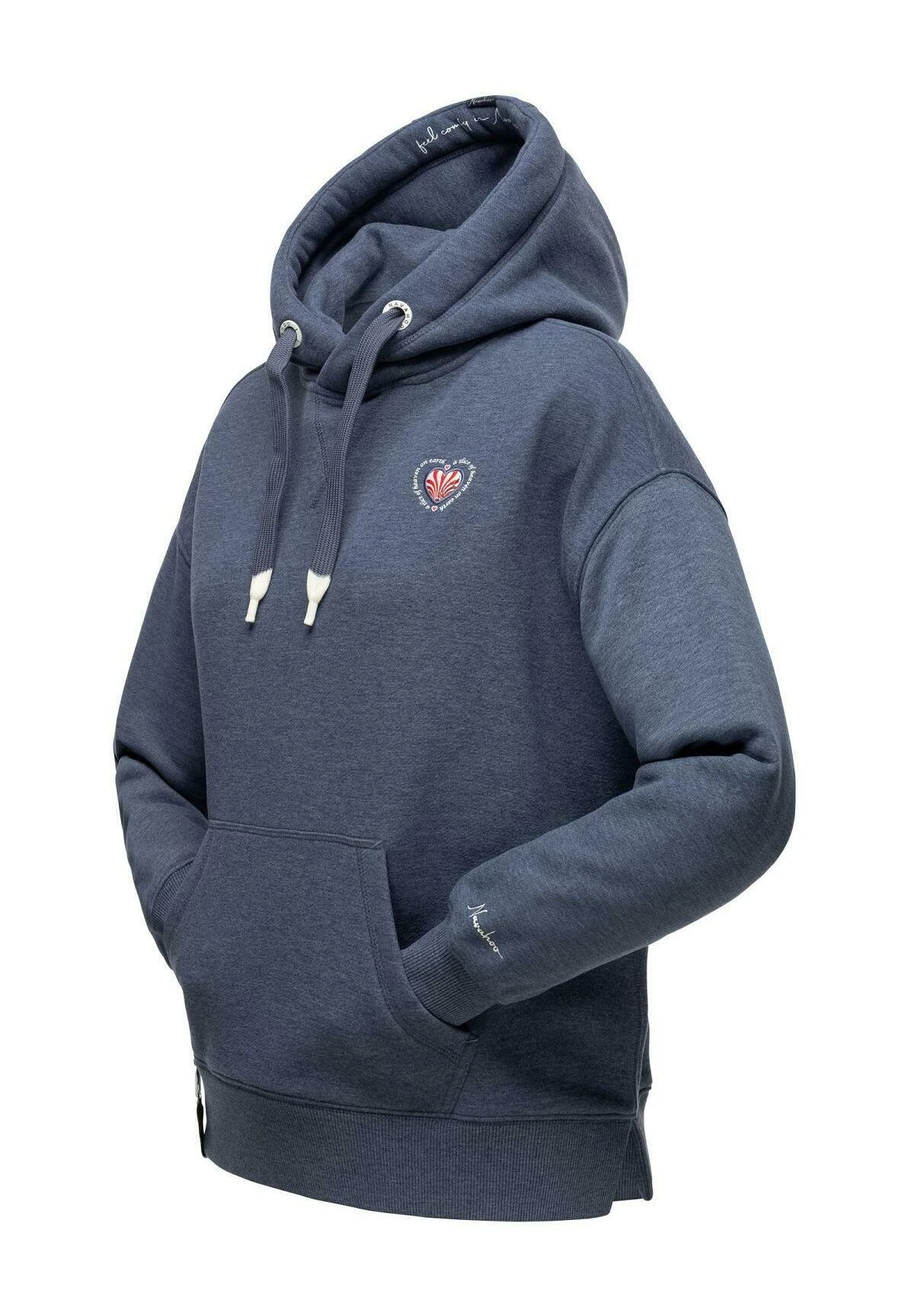 Hoodie - Dusty Blue Melange