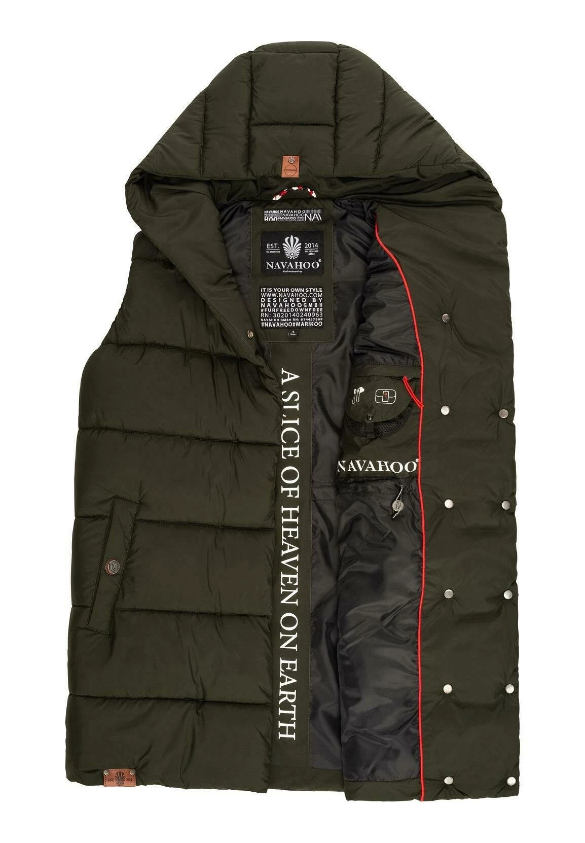 Madilynaa - Bodywarmer - Dark Olive