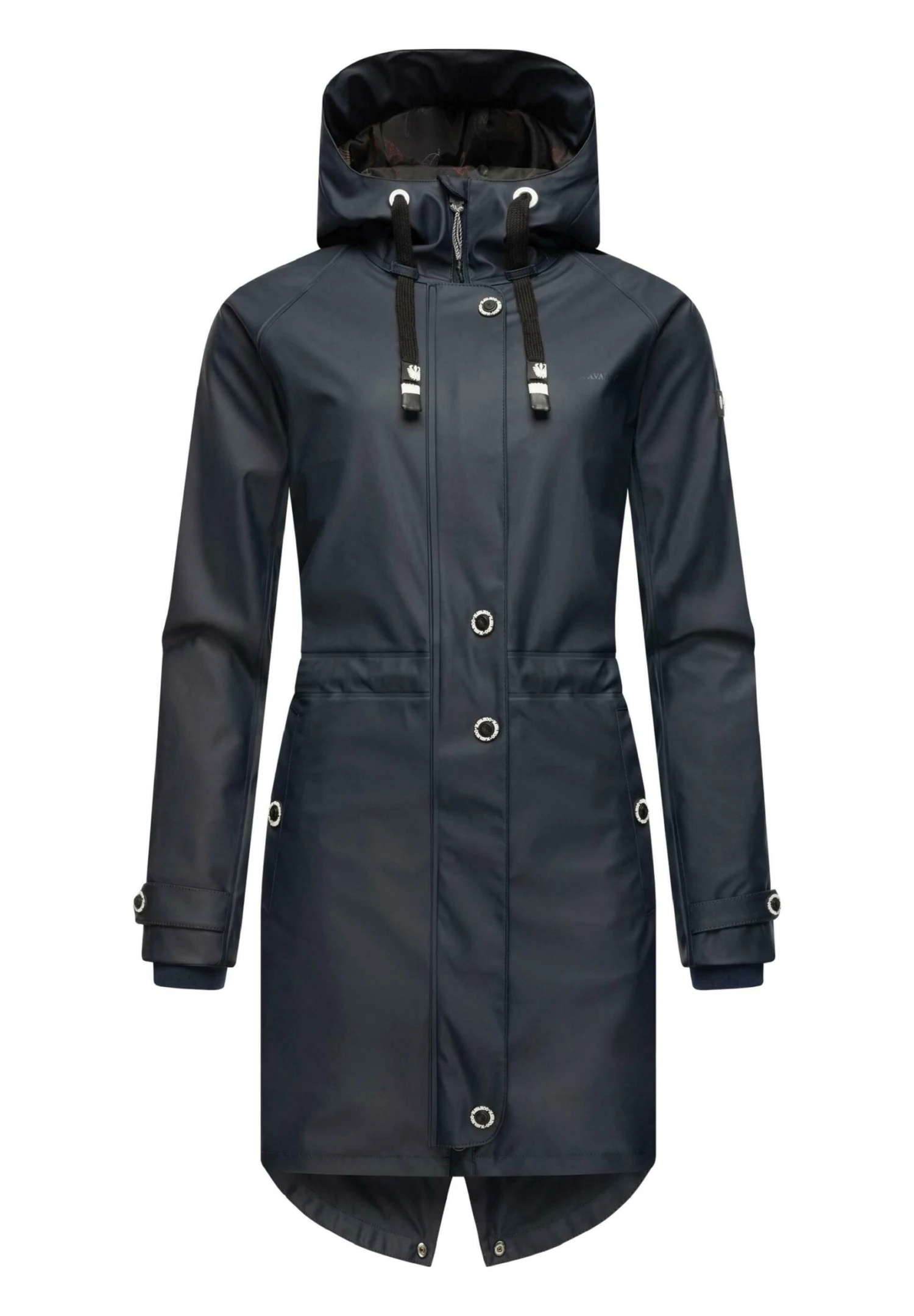 Rainy Flower - Parka - Dark Blue