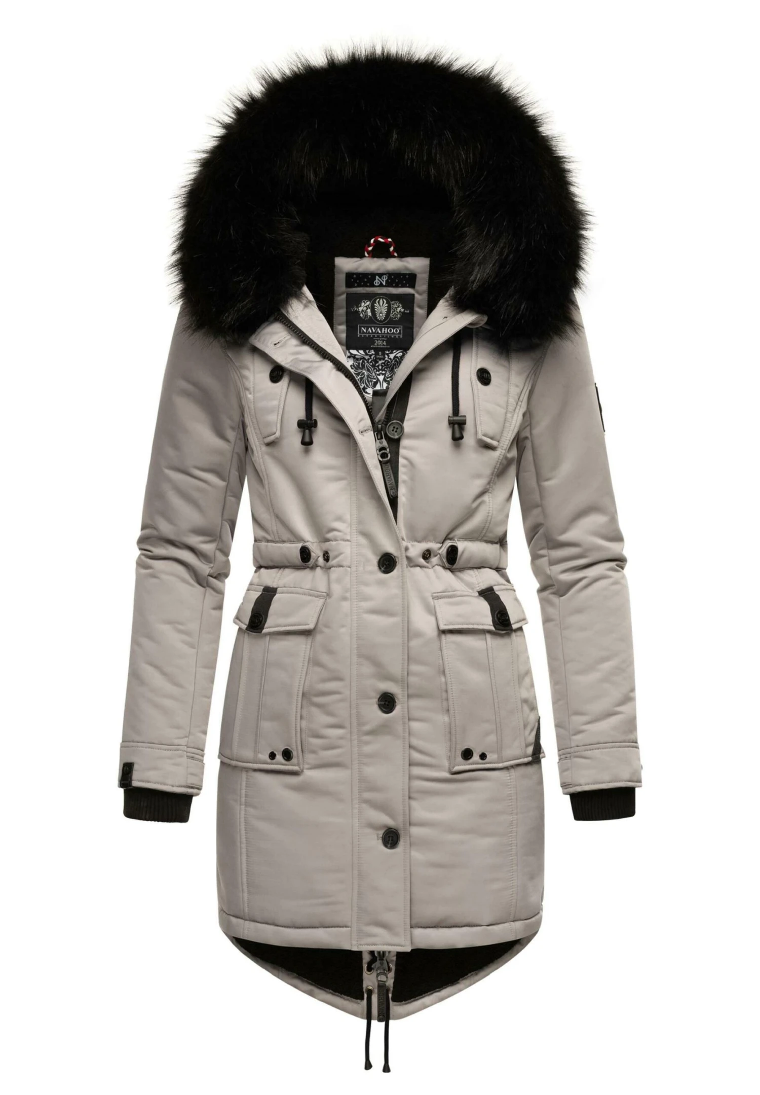 Luluna - Winterjas - Zinc Grey