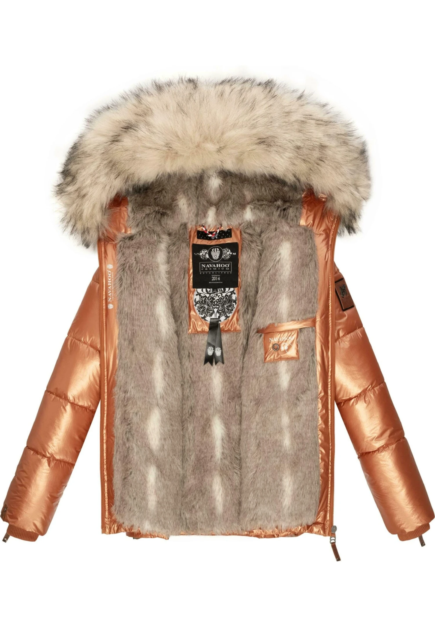 Tikunaa - Winterjas - Rusty Cinnamon