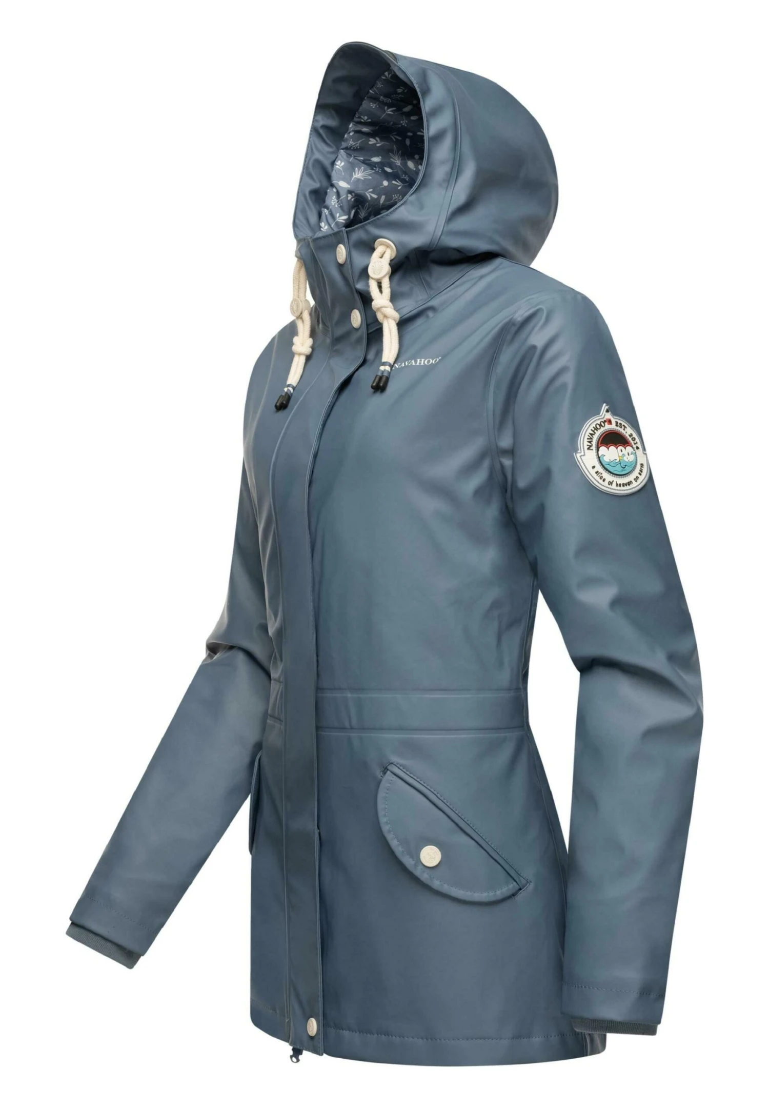 Ocean Heart - Parka - Dusty Blue