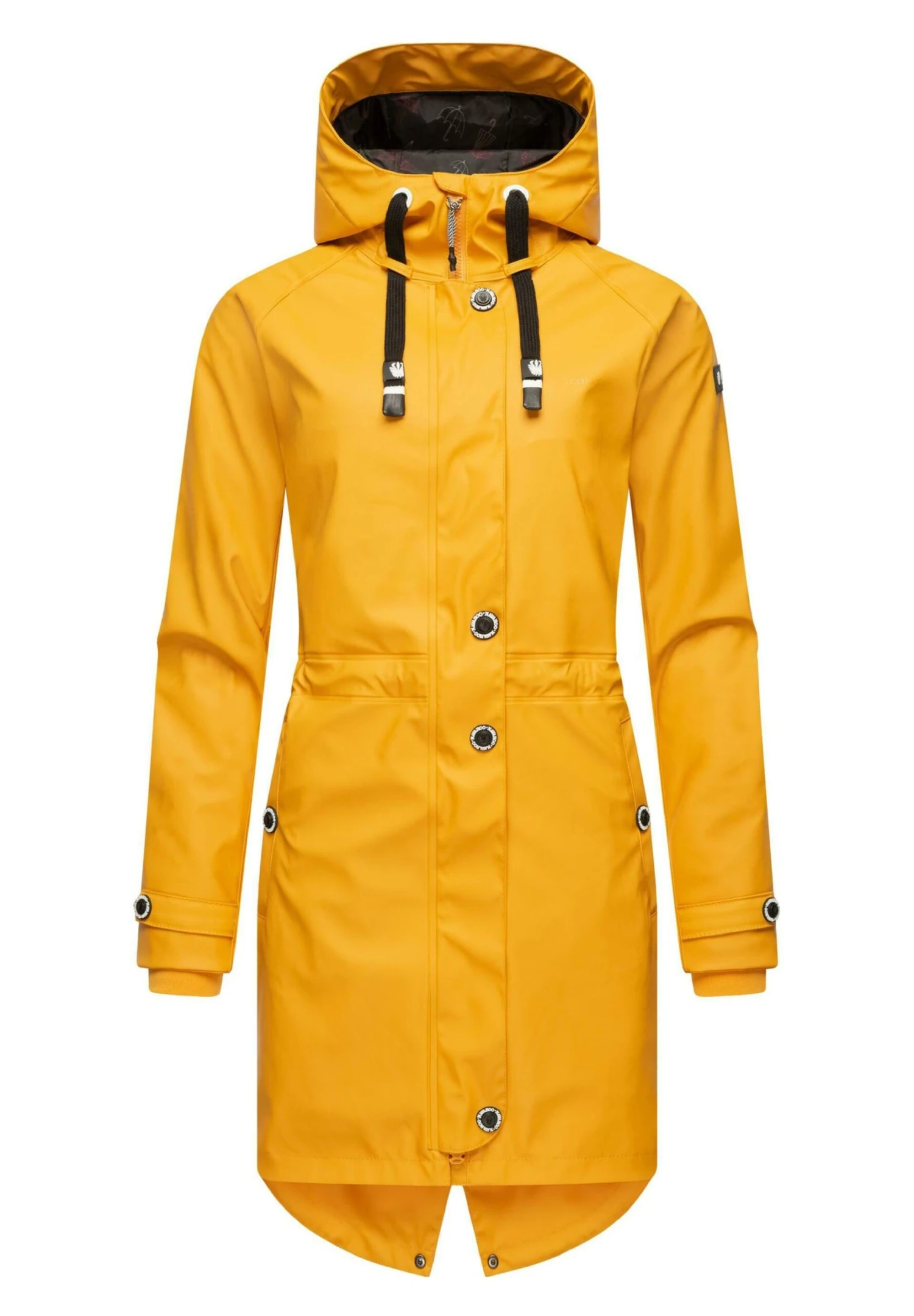 Rainy Flower - Parka - Amber Yellow