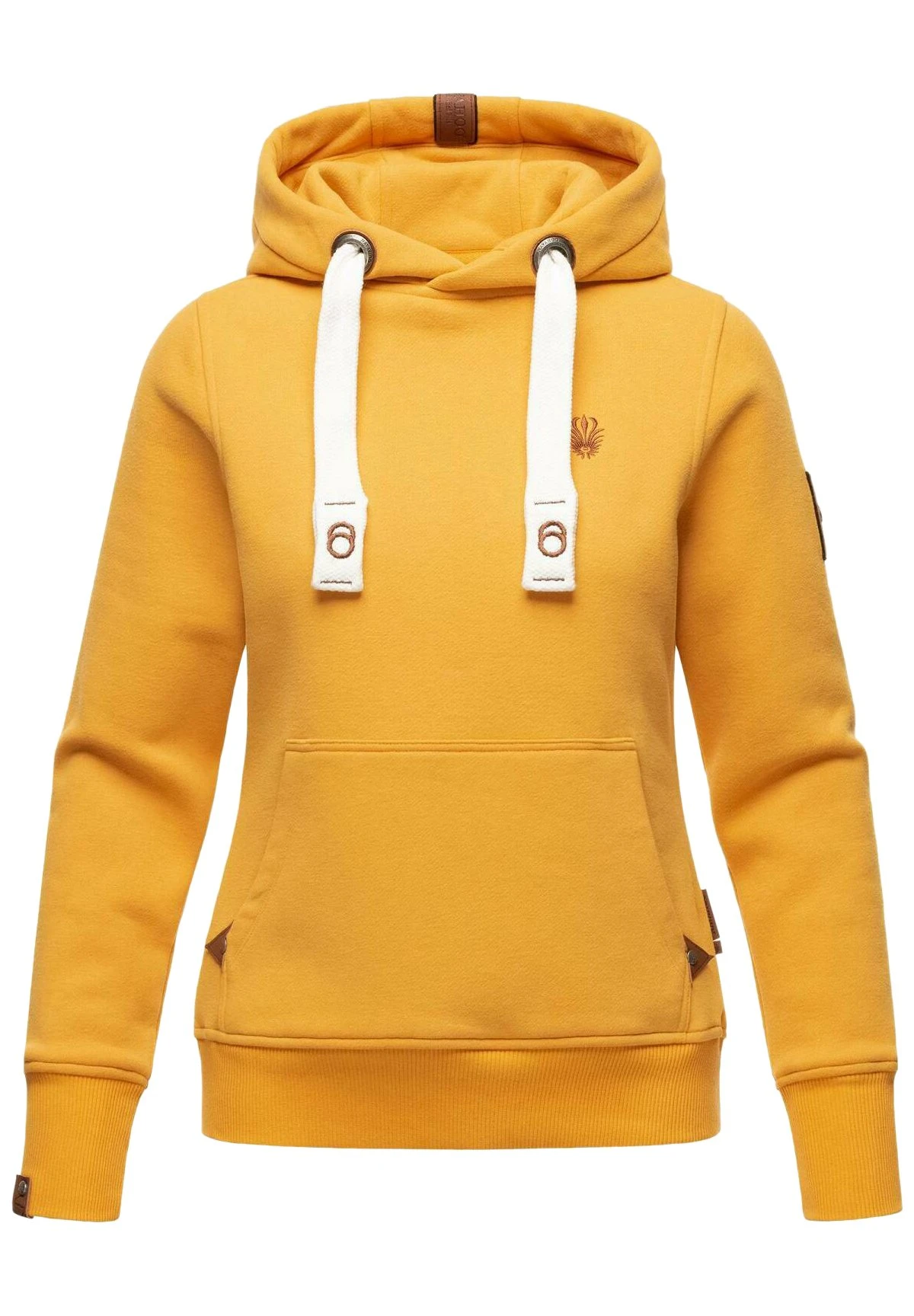 Damlaa - Hoodie - Mid Yellow
