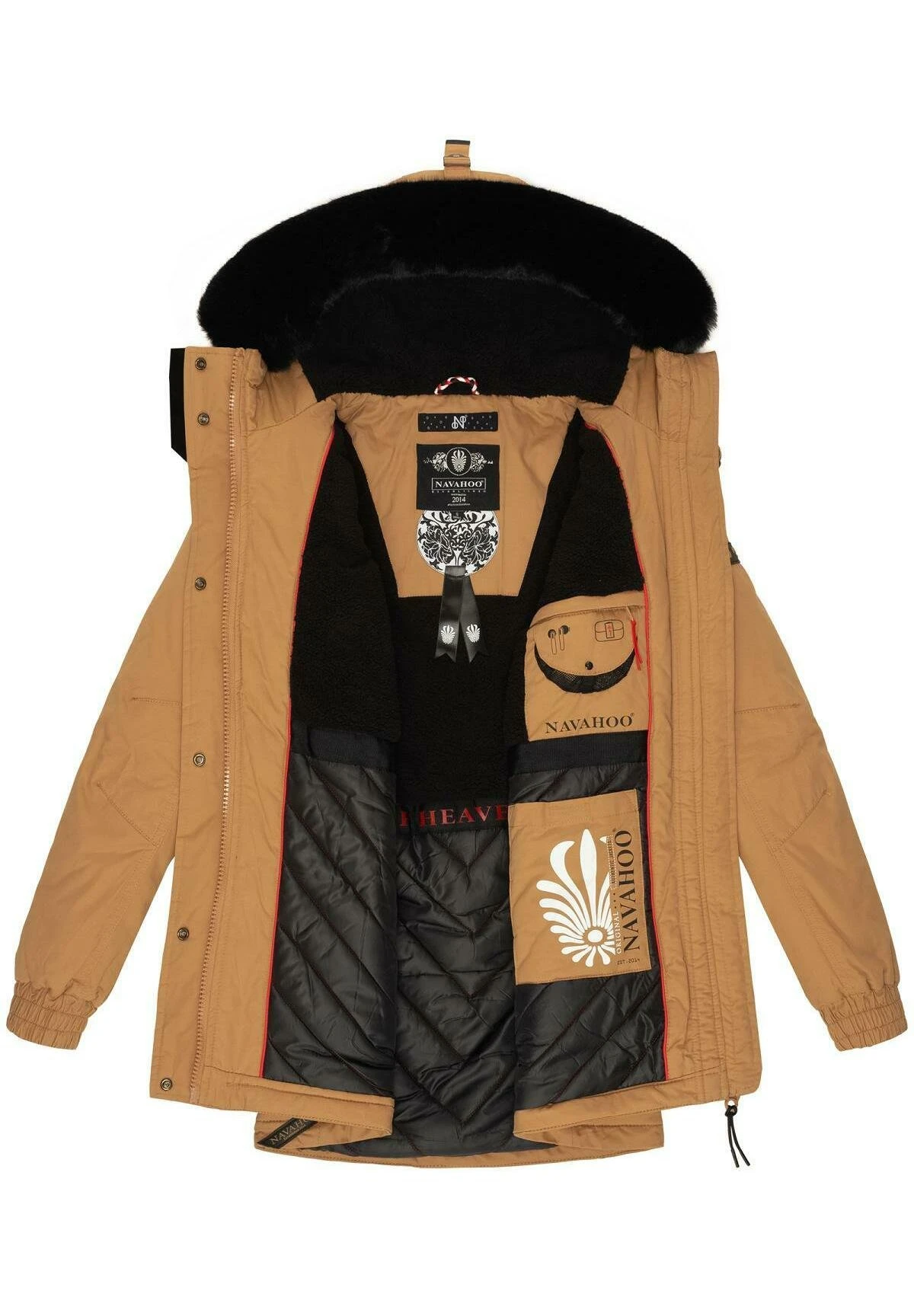 Olessaa - Winterjas - Camel