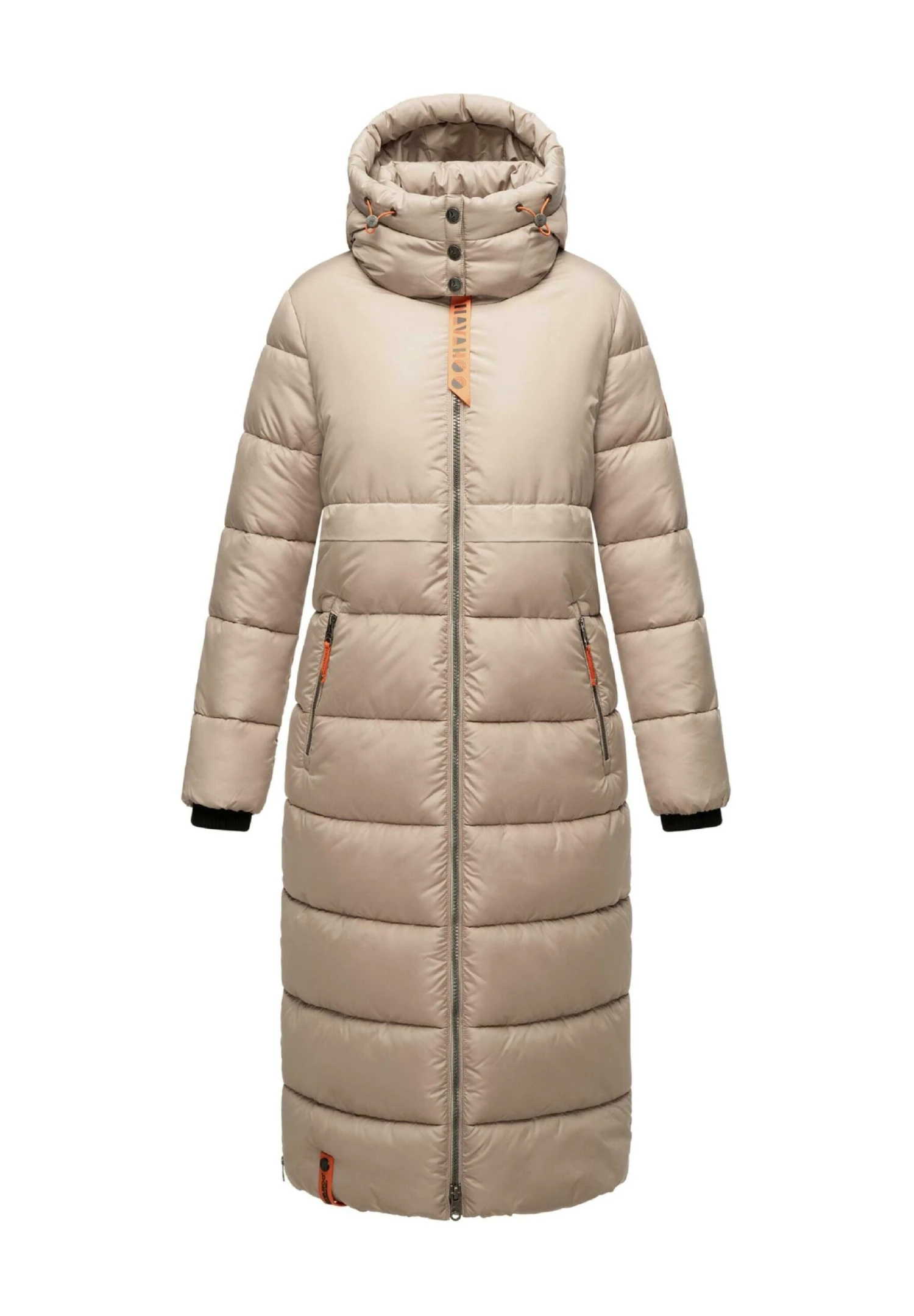 Kristallblume - Winterjas - Taupe