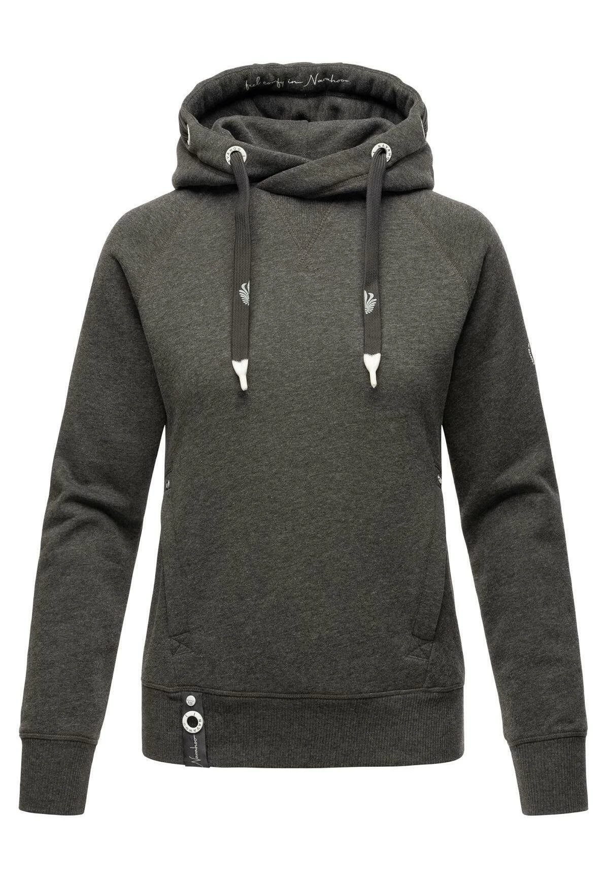 Liebesmäuschen - Hoodie - Dark Grey Melange