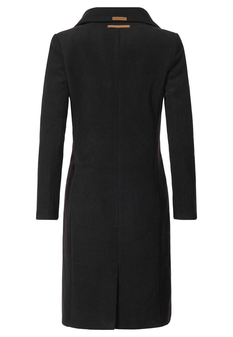 Wooly - Halflange Jas - Black