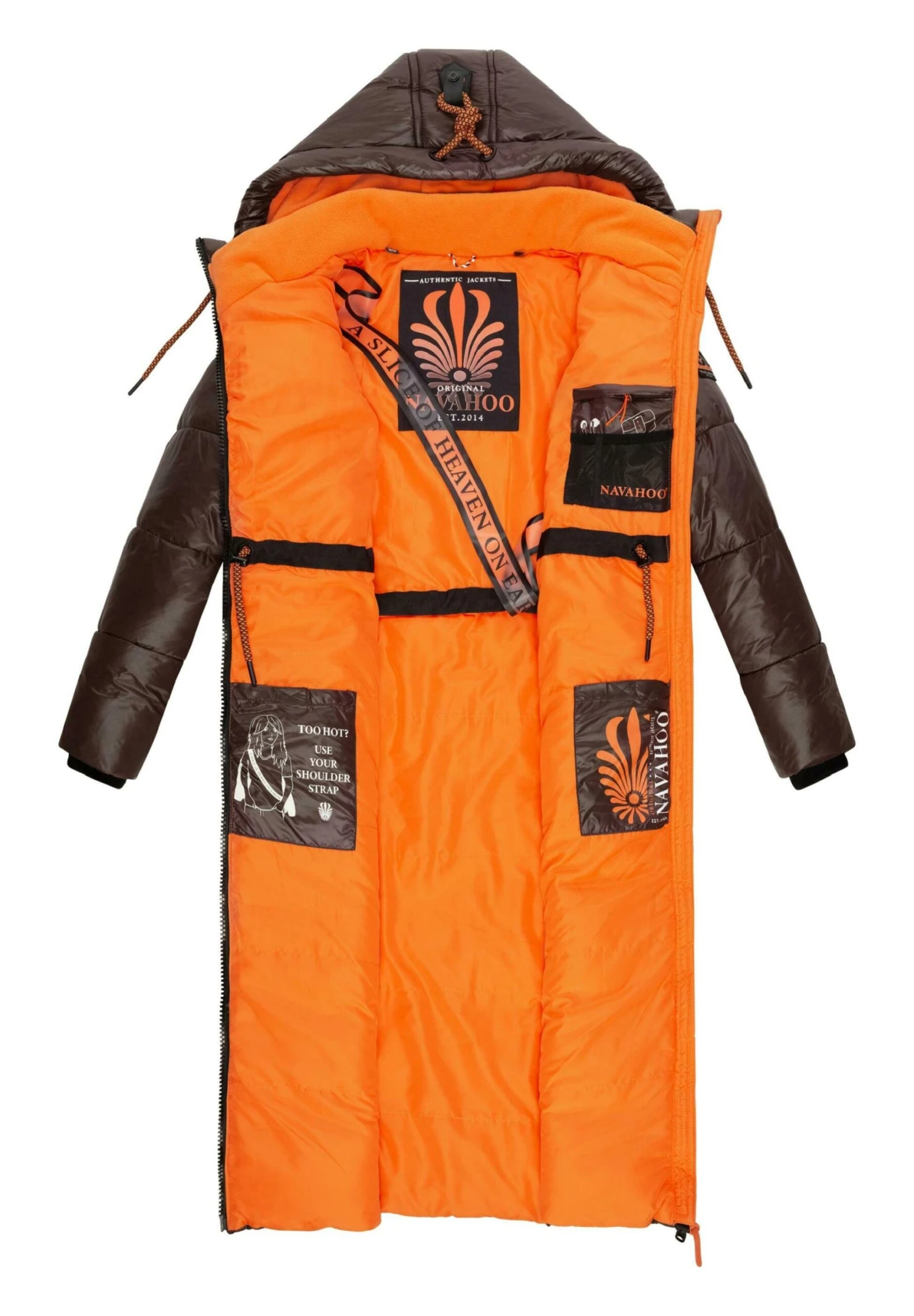 Schmuseengel - Winterjas - Dark Choco