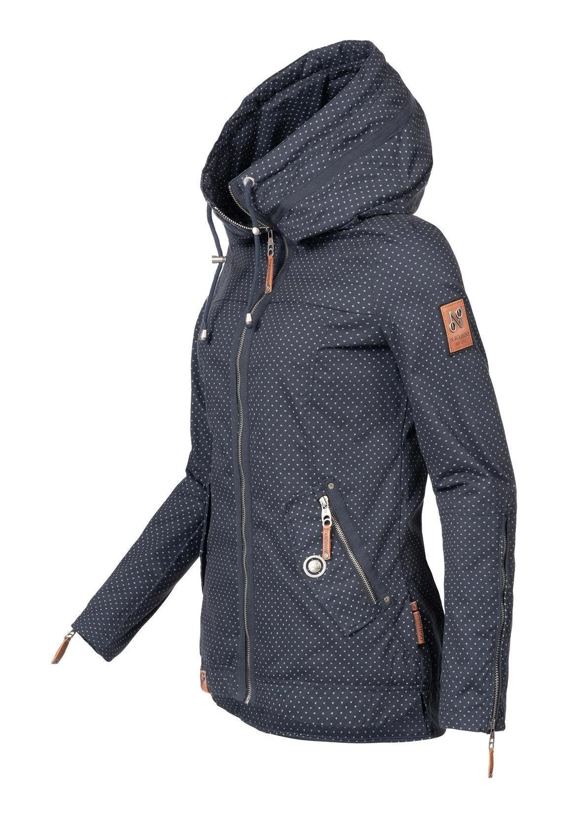 Wekoo - Parka - Blau Dots