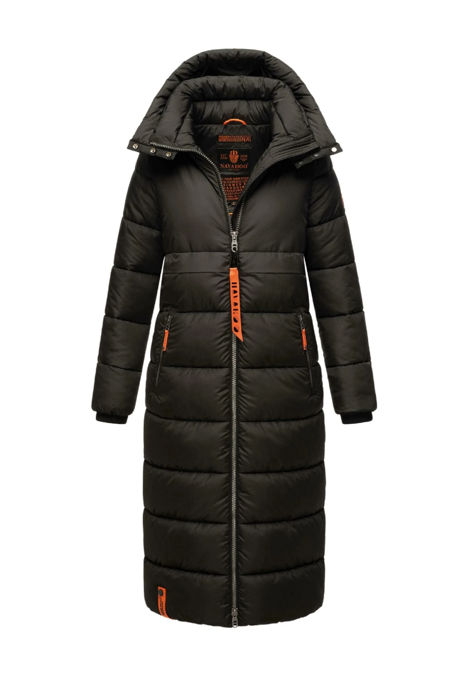 Kristallblume - Winterjas - Black